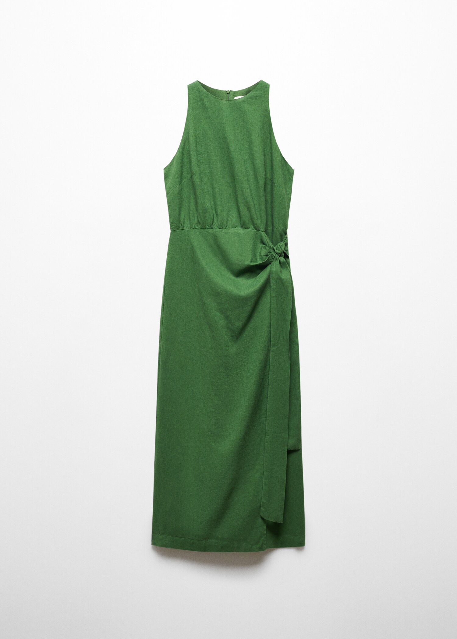 Leinenkleid mit Schleife - Artikel ohne Model