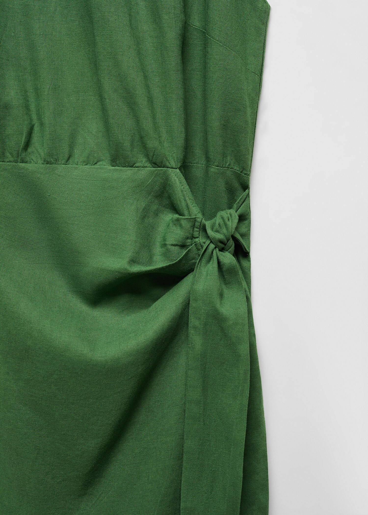 Leinenkleid mit Schleife - Detail des Artikels 8