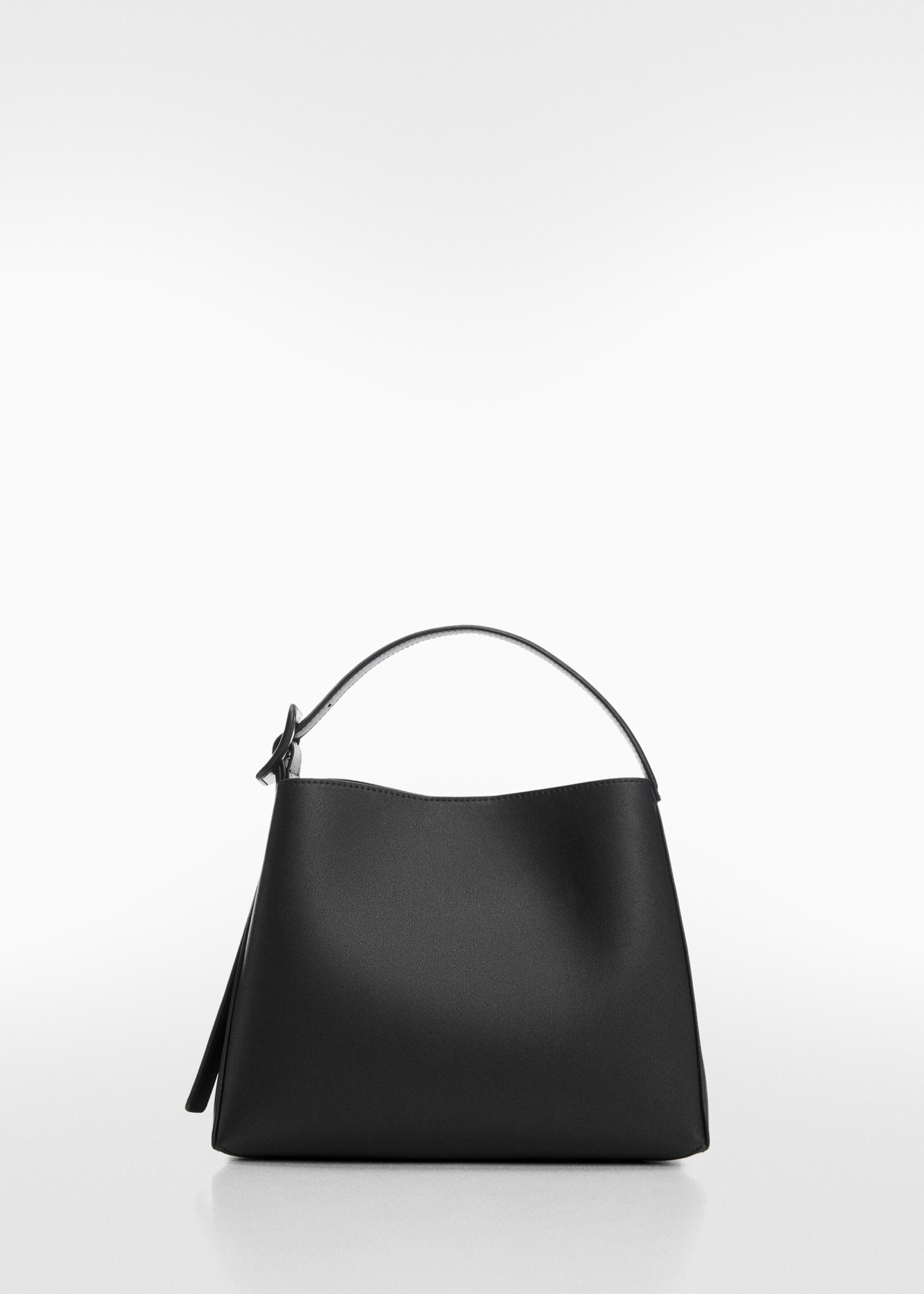 Kabelka shopper s detailem přezky - Zboží bez modelu, Černá. Ref: 67070435-00.