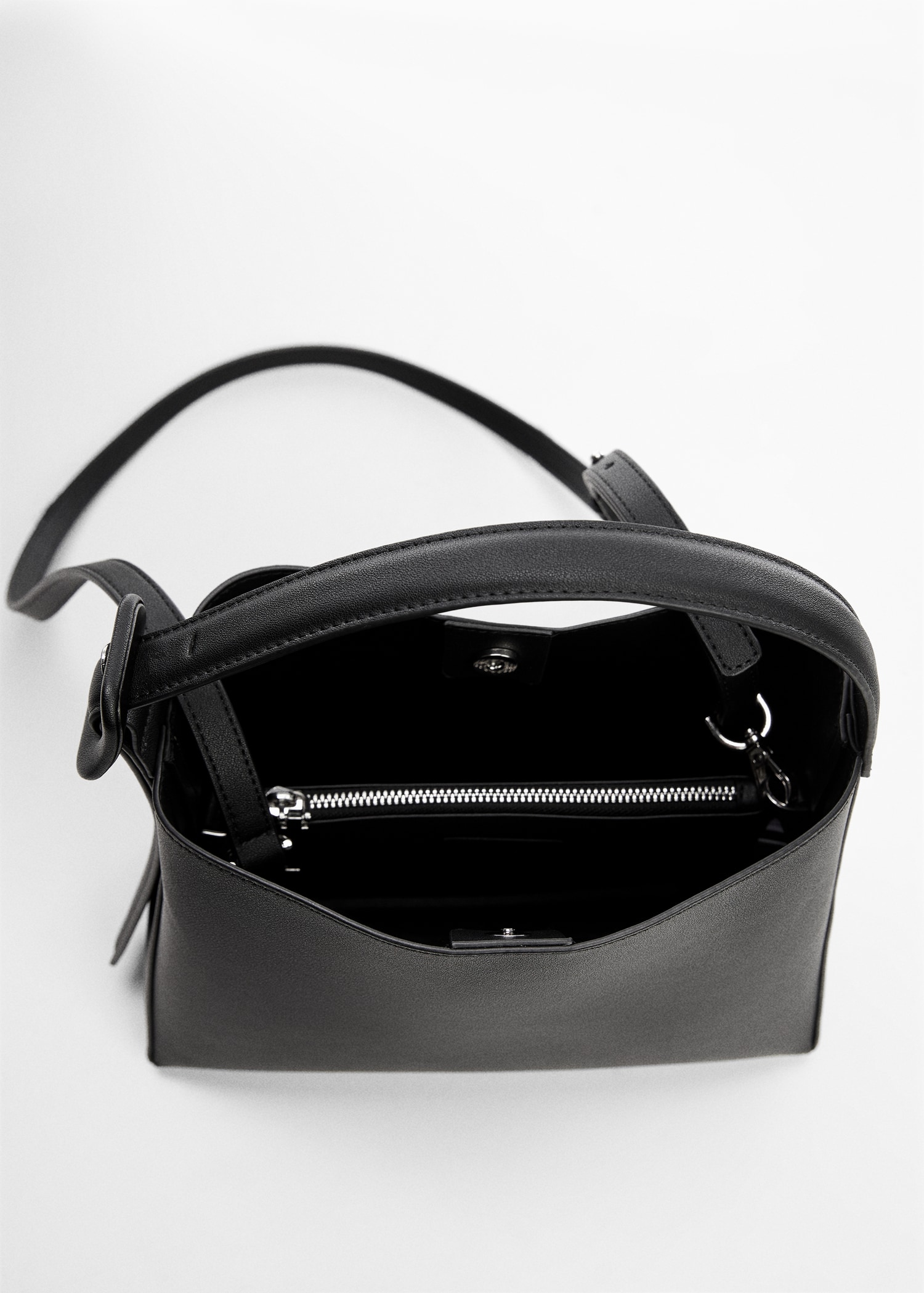 Dual Compartment Mango Sac Cabas Sac Cabas Sac Mango Lila Sac