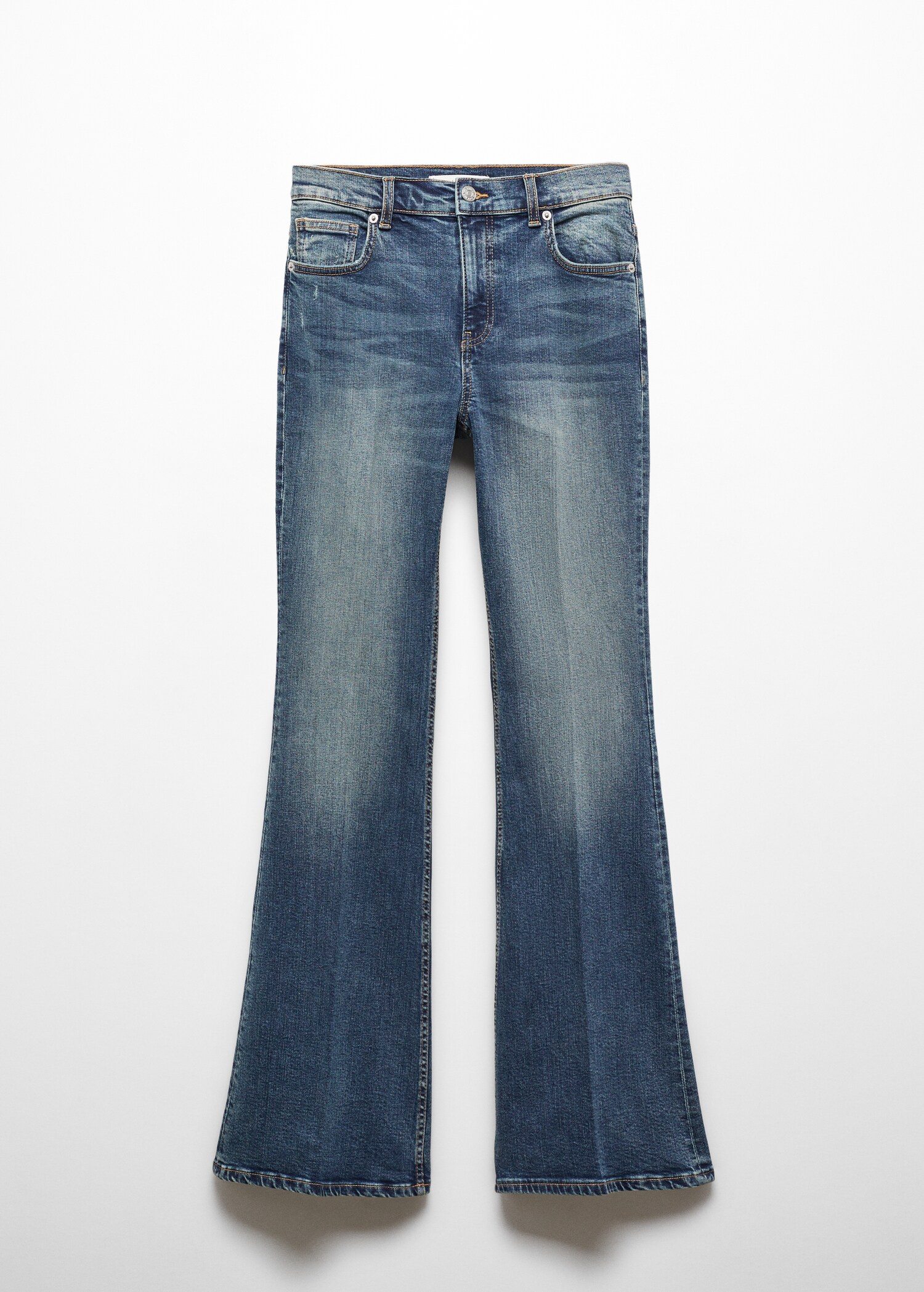 Jeans flare hög midja - Artikel utan modell