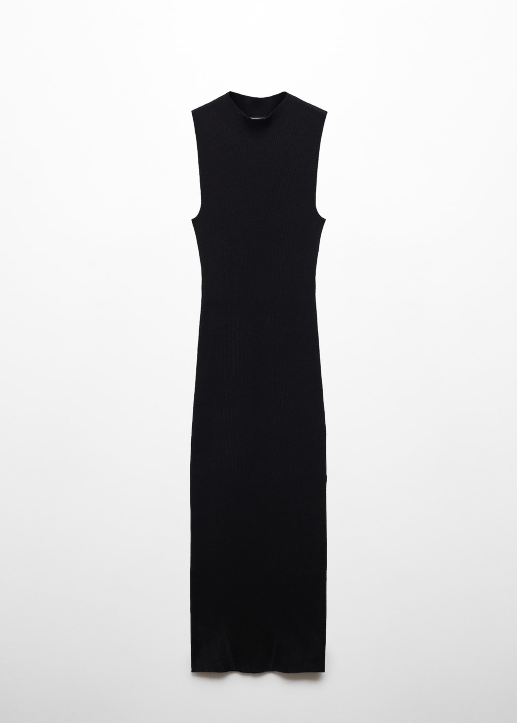 Ribbed knit dress with opening - Women | MANGO OUTLET USA