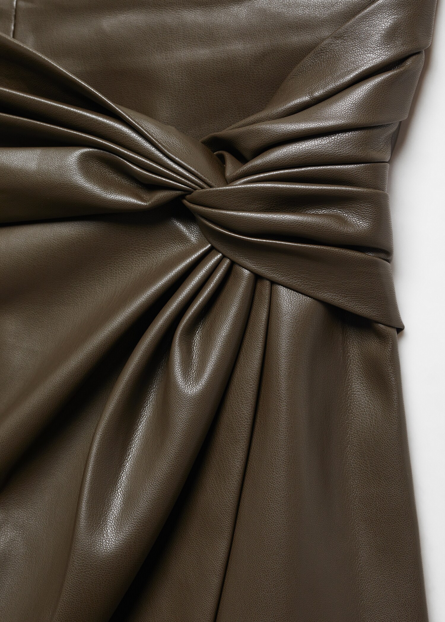 Leather-effect culottes - Details of the article 8