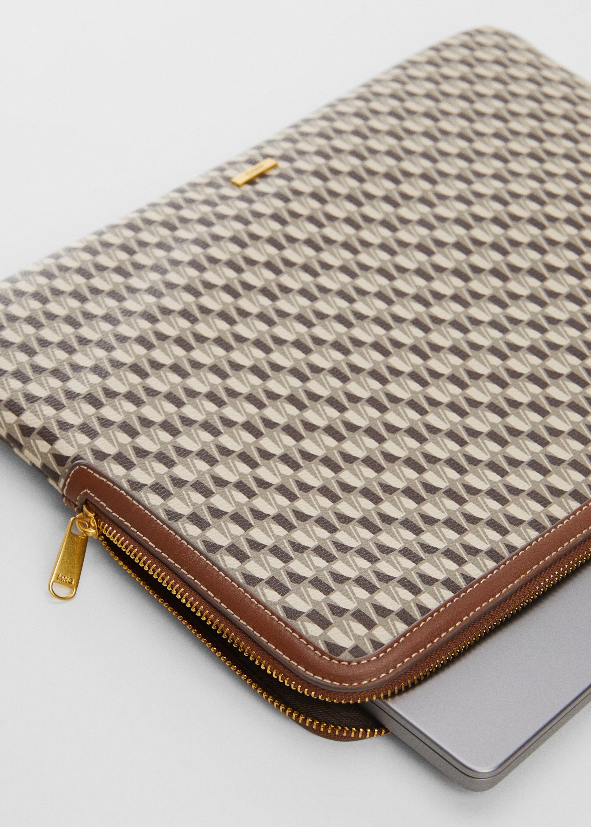 Housse ordinateur portable à imprimé logo - Détail de l'article 1