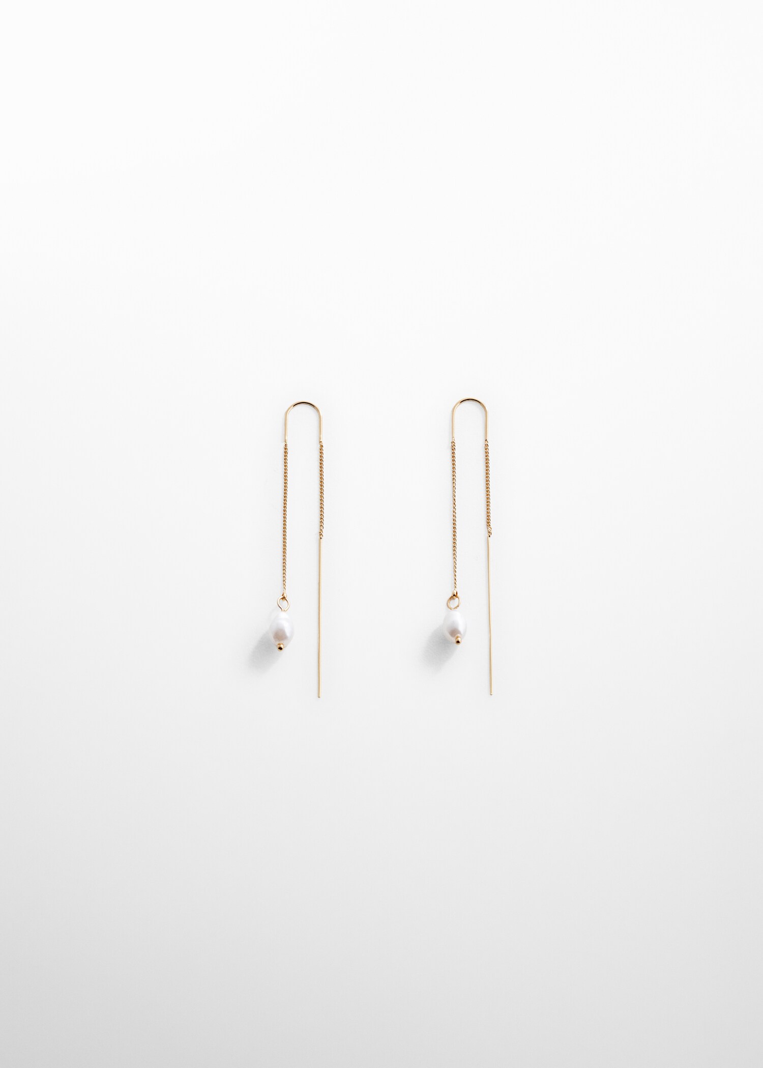 Boucles d'oreilles fil perle - Article sans modèle