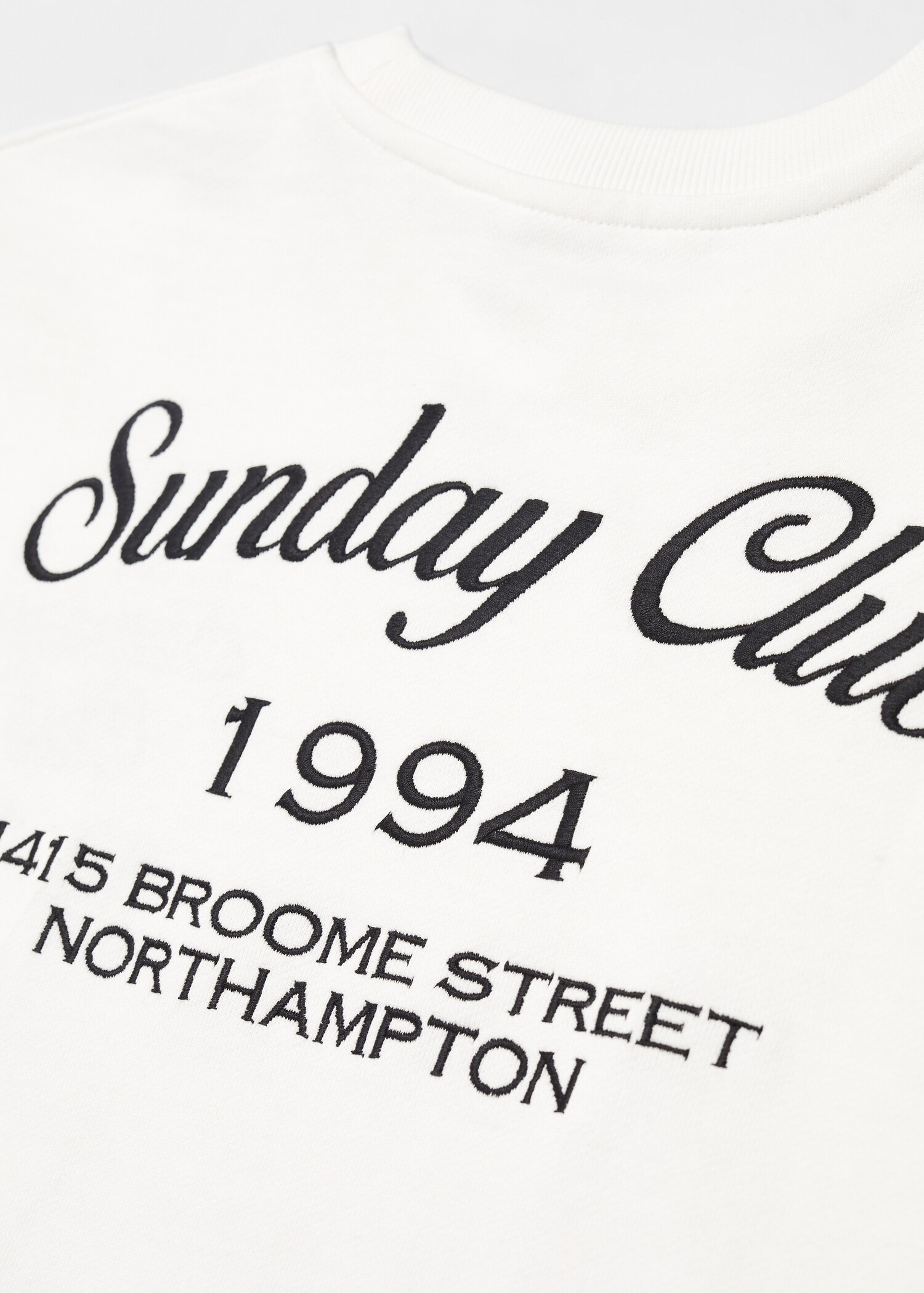 Sweat-shirt message coton - Détail de l'article 8