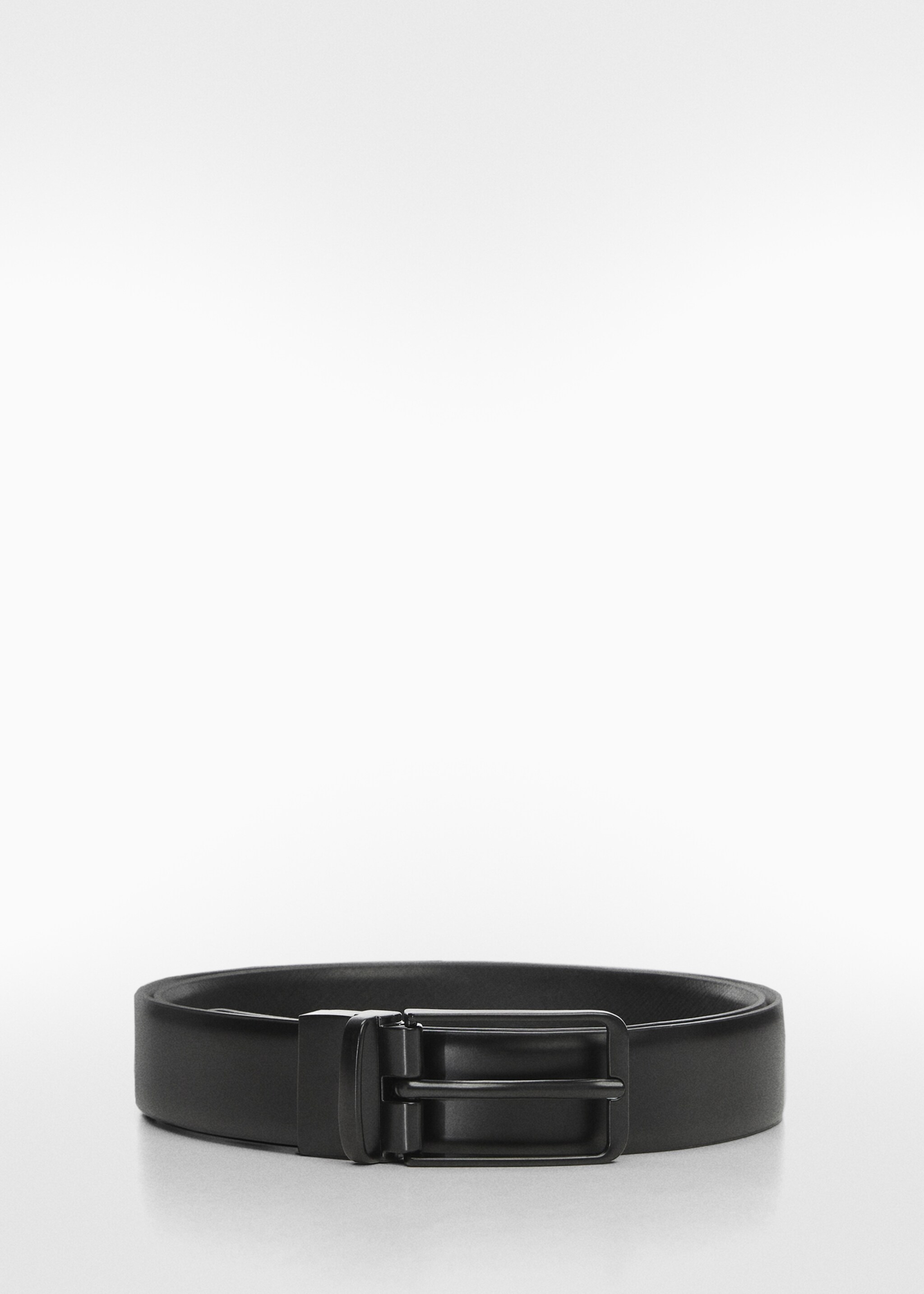 Leather reversible belt - Article without model