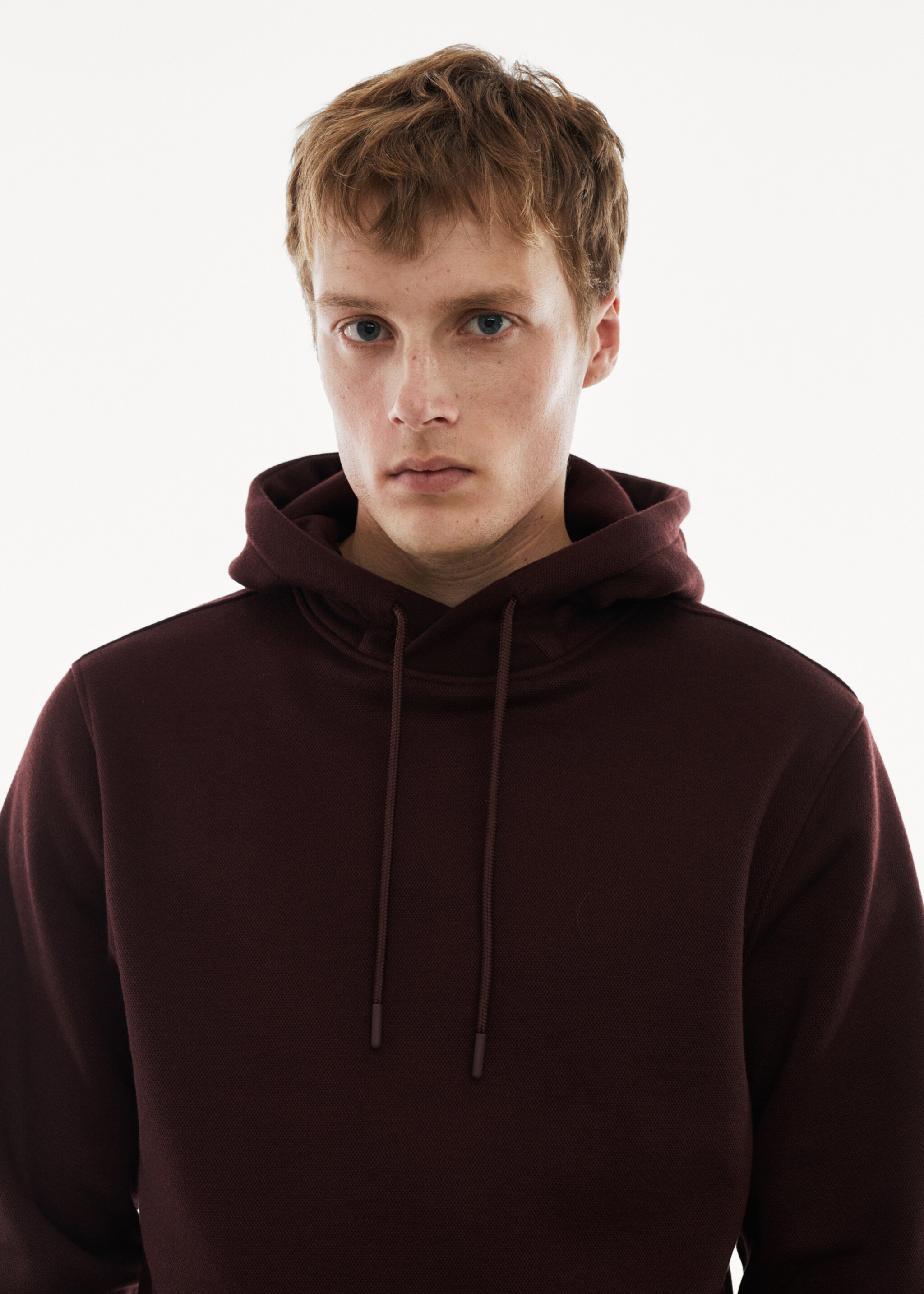 Breathable structured sweatshirt - Details of the article 1