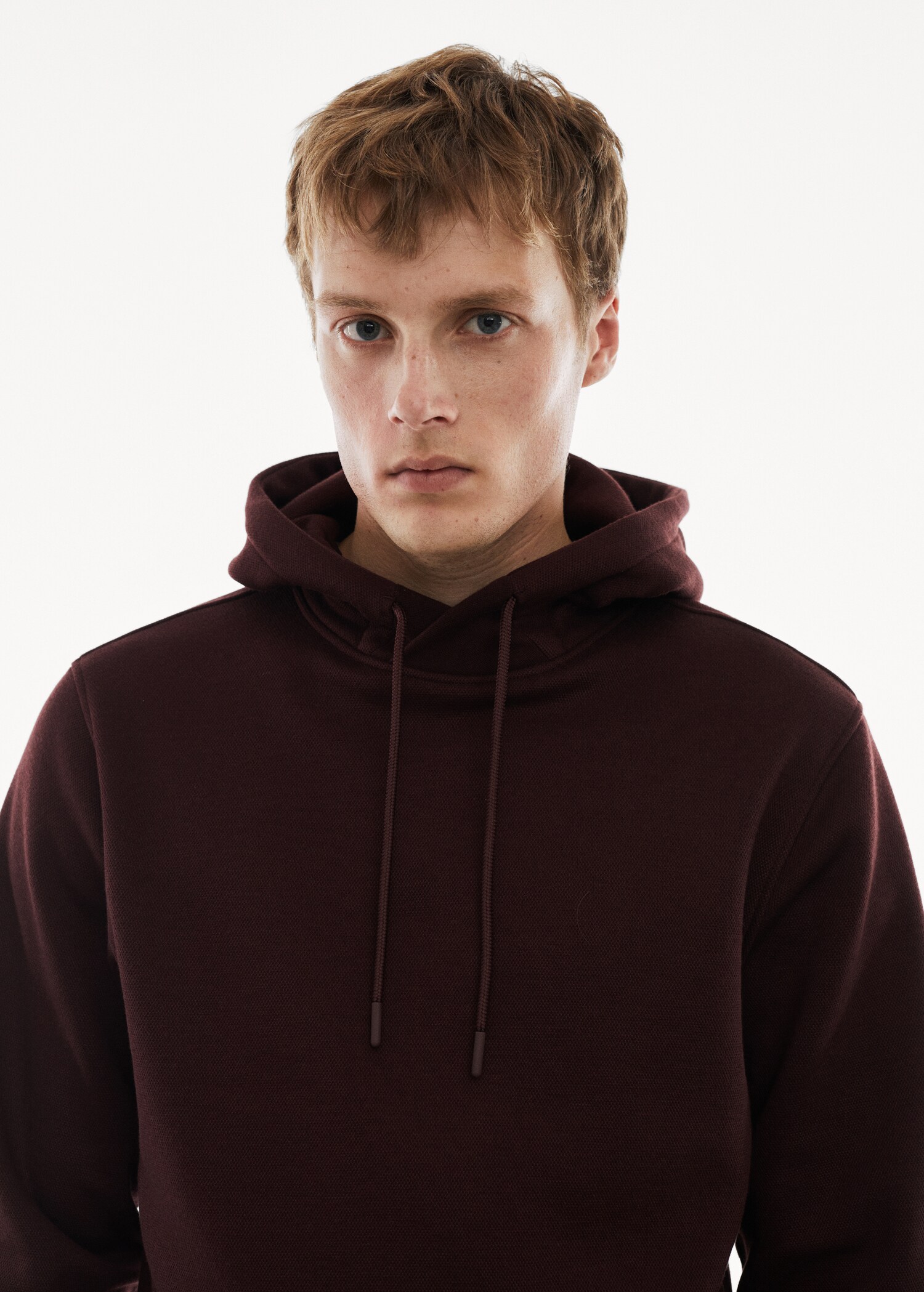 Breathable structured sweatshirt - Details of the article 1
