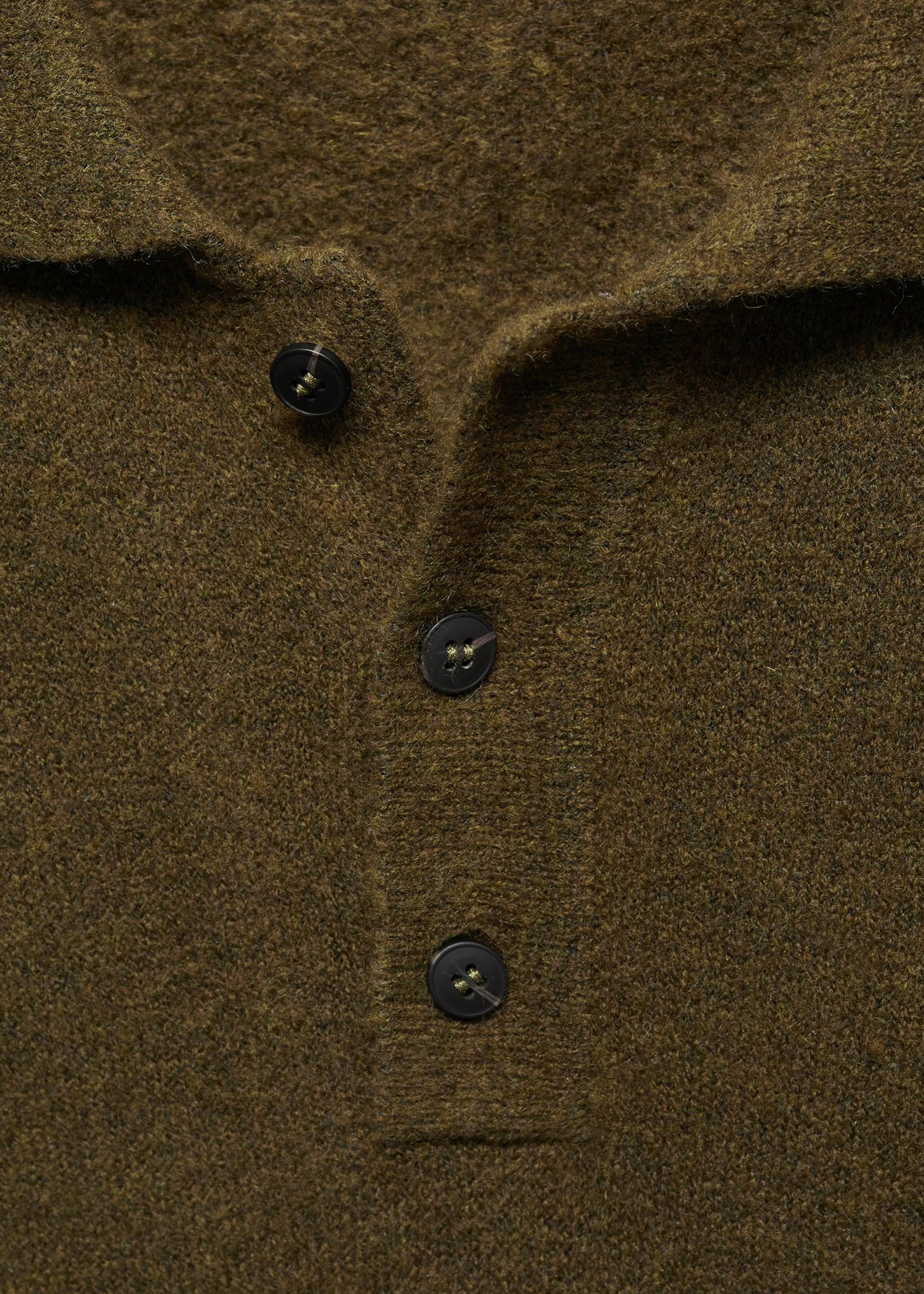 Mini boucle knit polo shirt - Details of the article 8