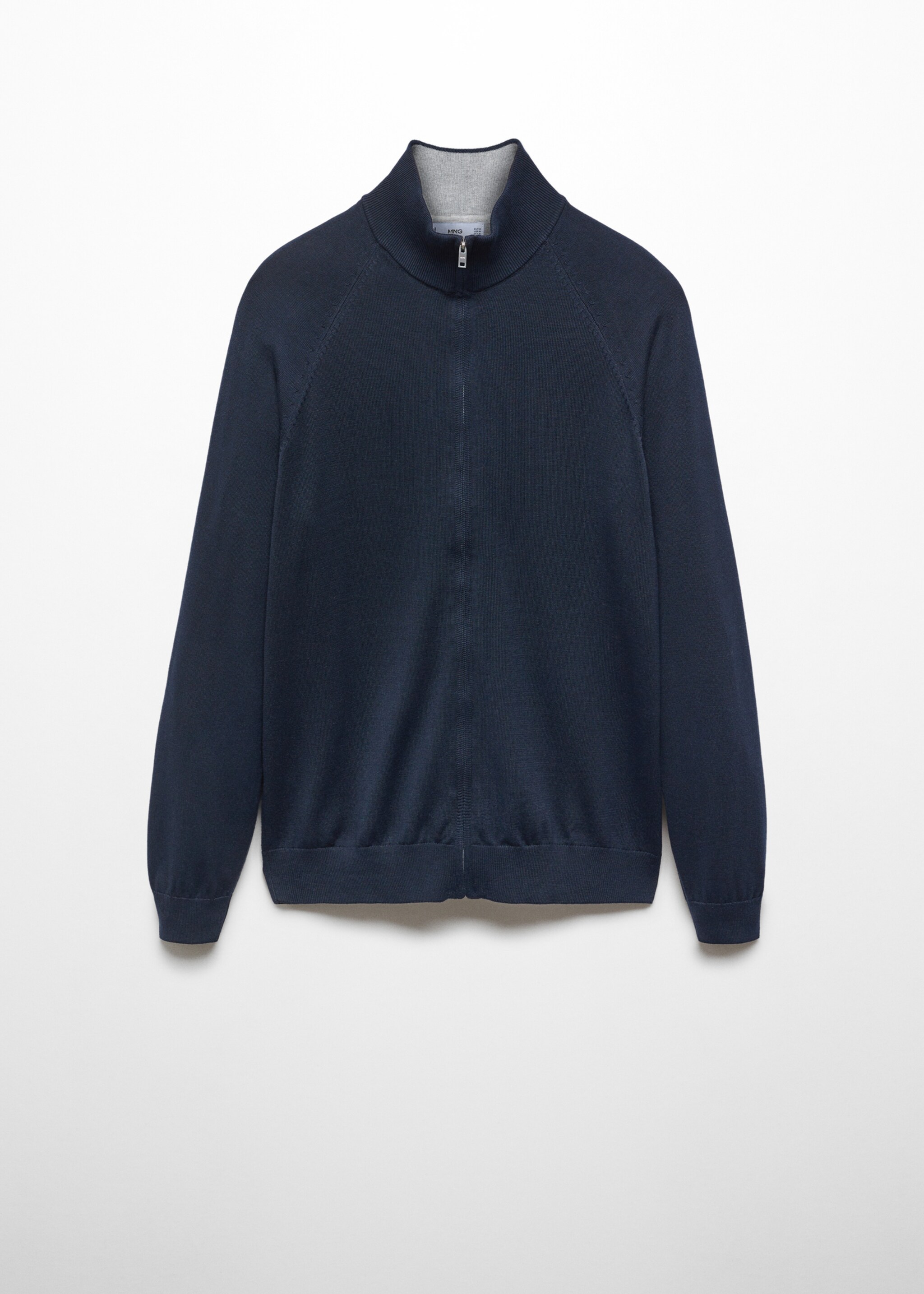 Cardigan coton zippé - Article sans modèle