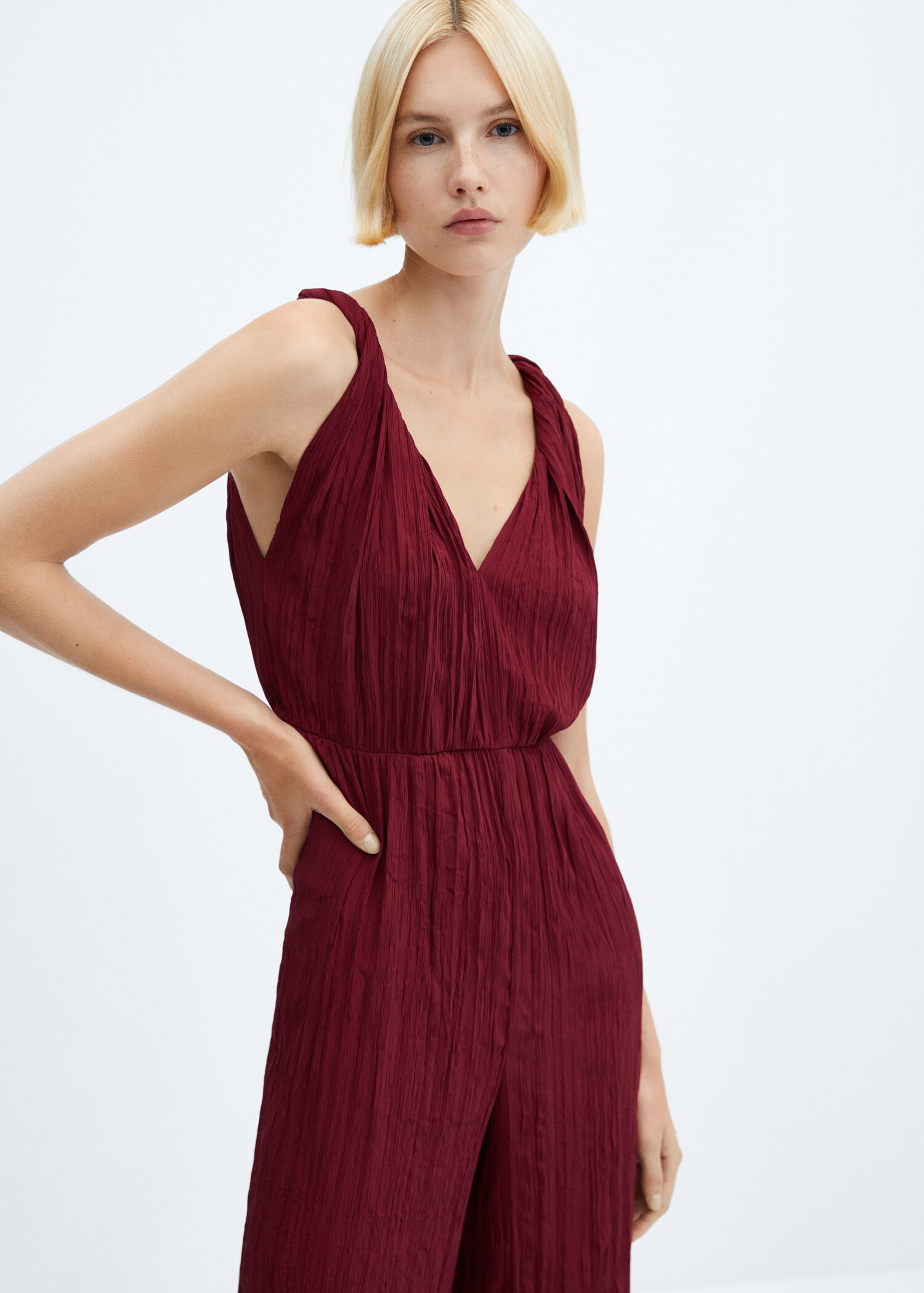 Long strap jumpsuit - Medium plane
