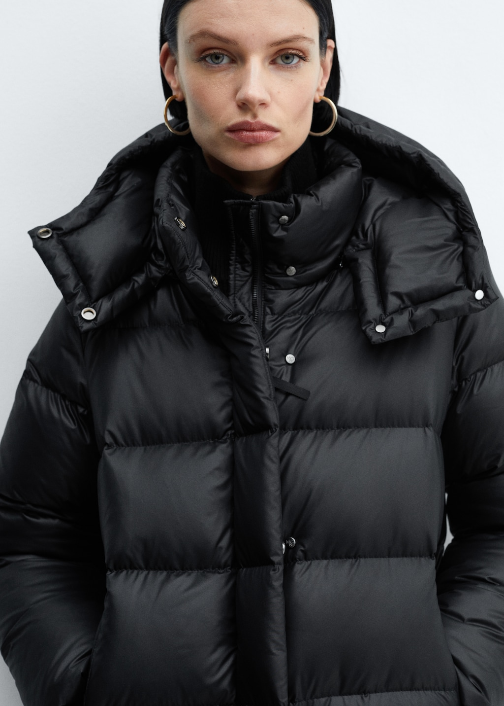Anorak capuche en duvet sale