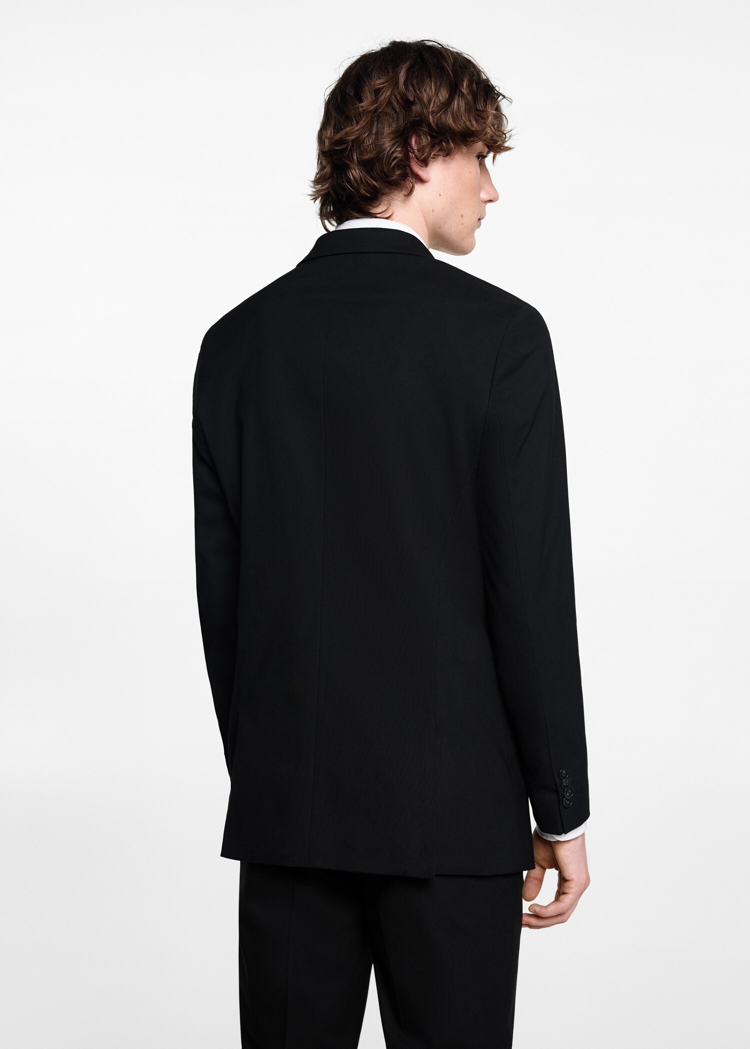 Slim-fit suit jacket - Reverse of the article