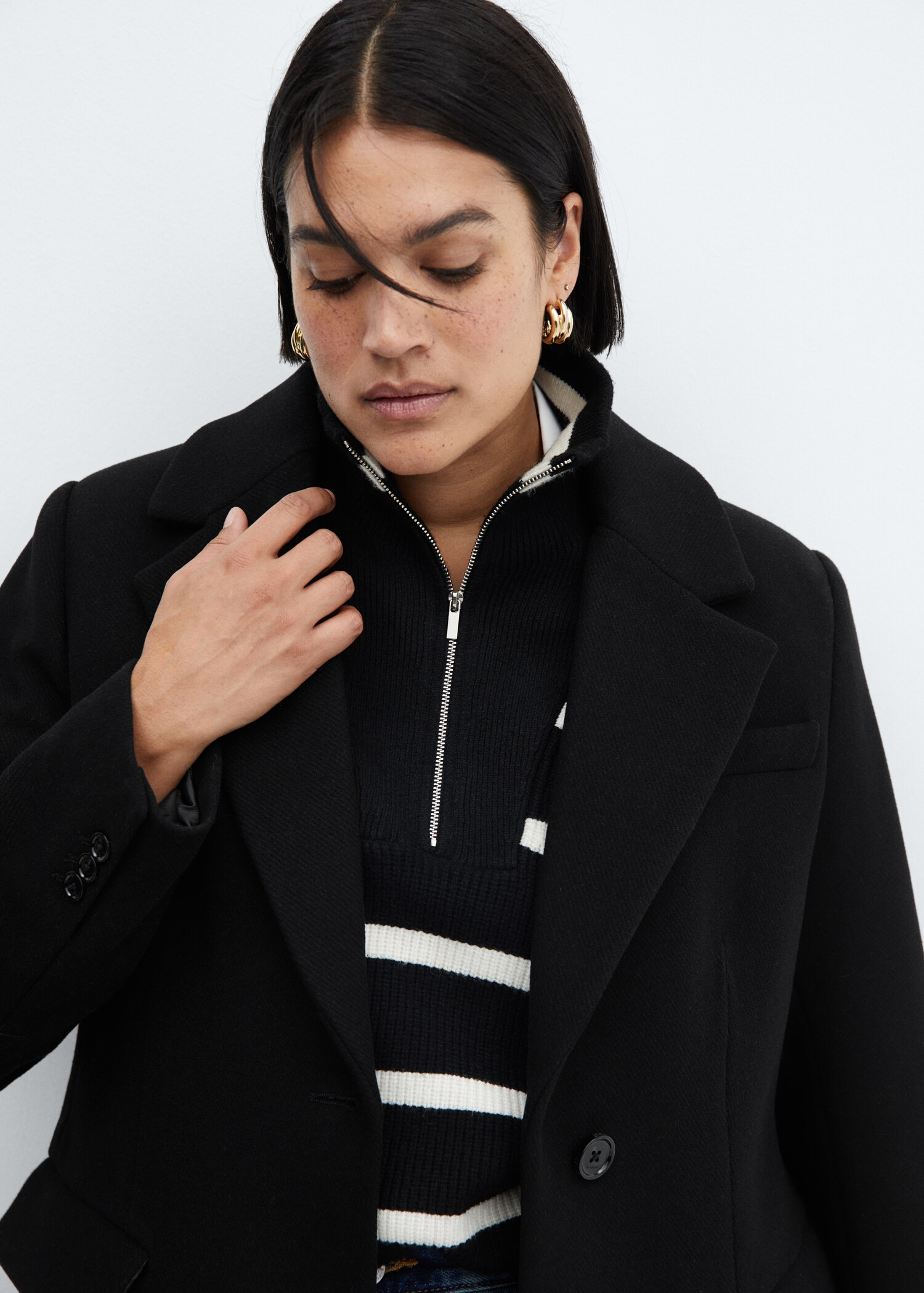 Tailored wool coat - Details of the article 4