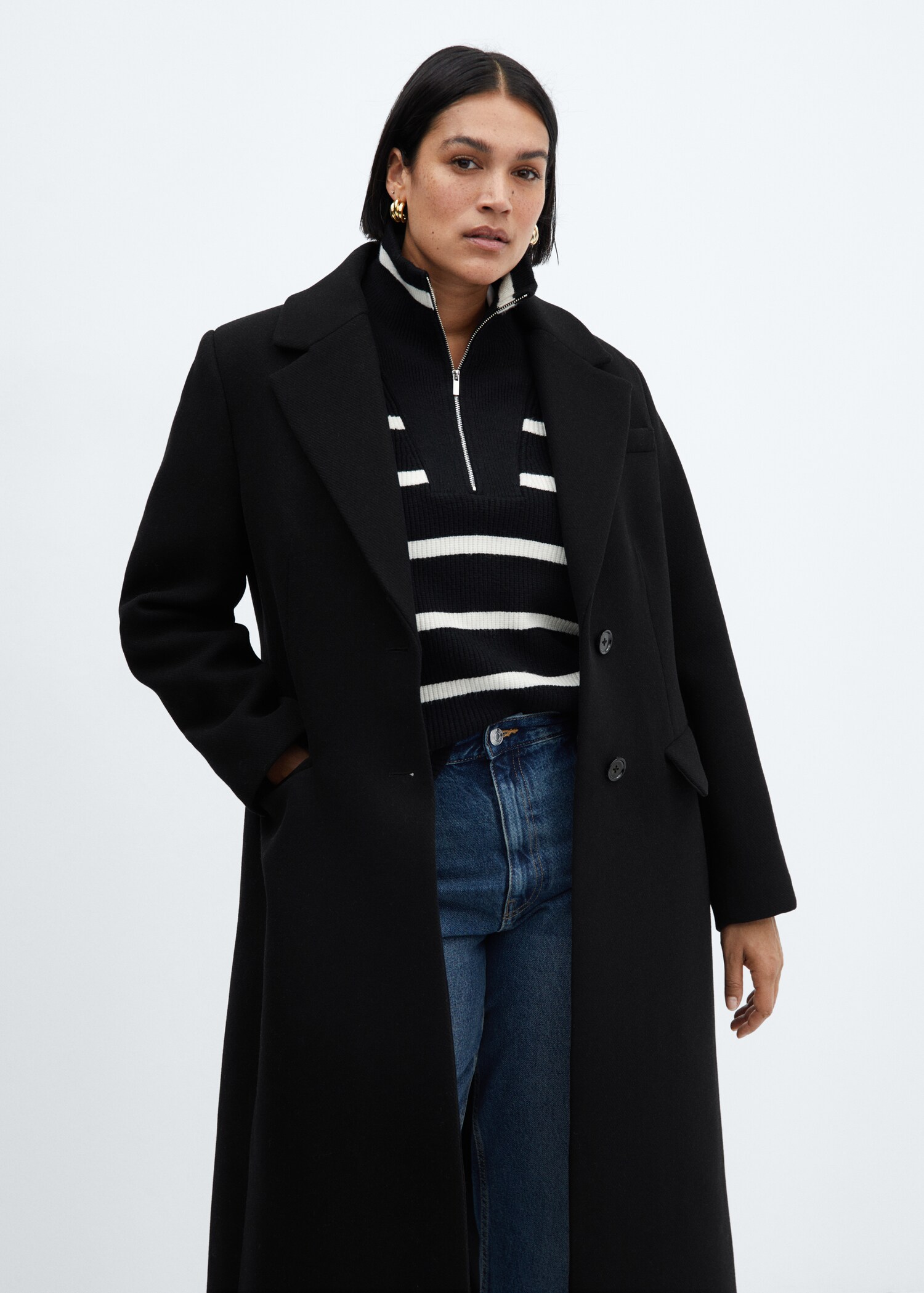 Tailored wool coat - Details of the article 5