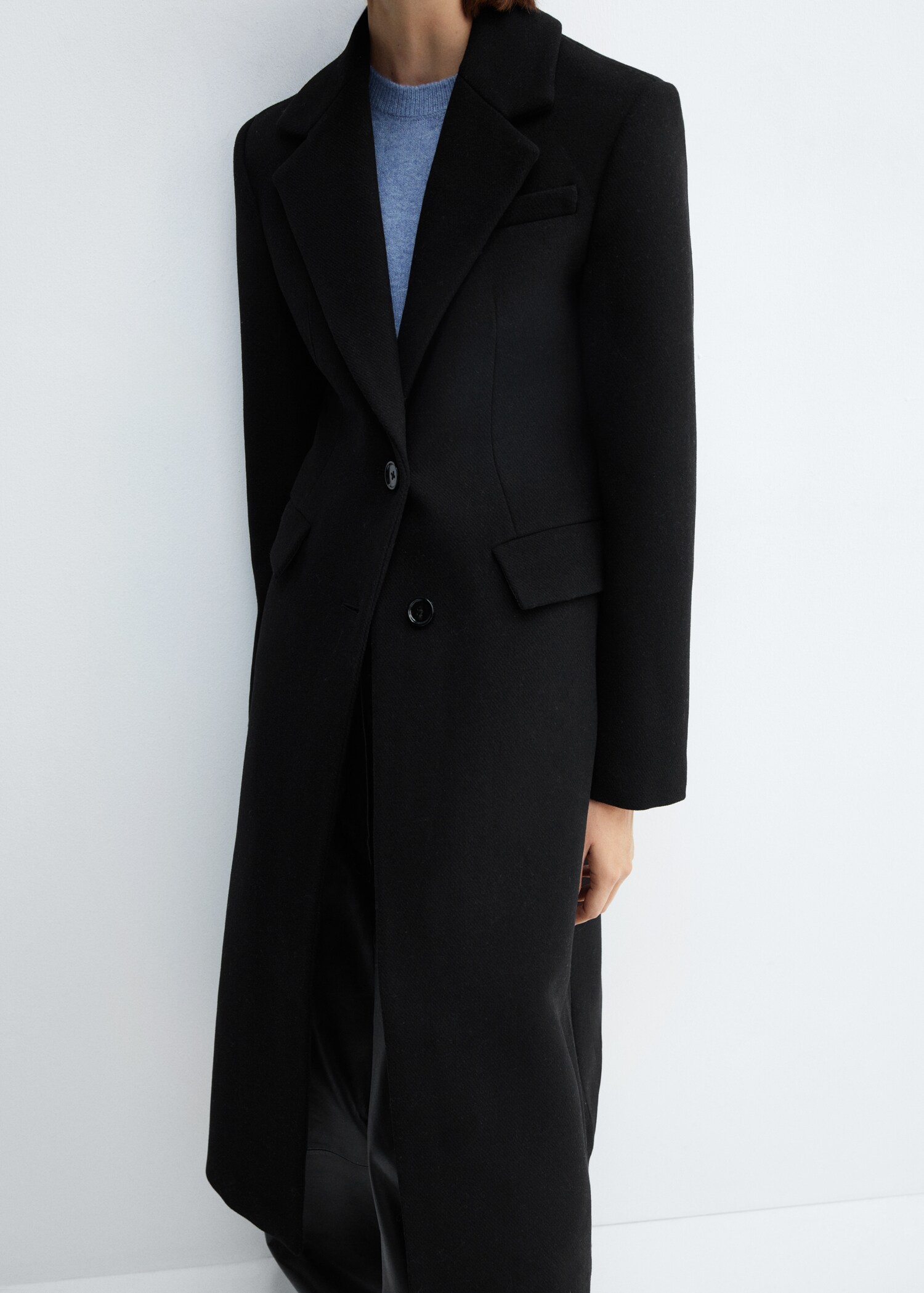Tailored wool coat - Details of the article 6