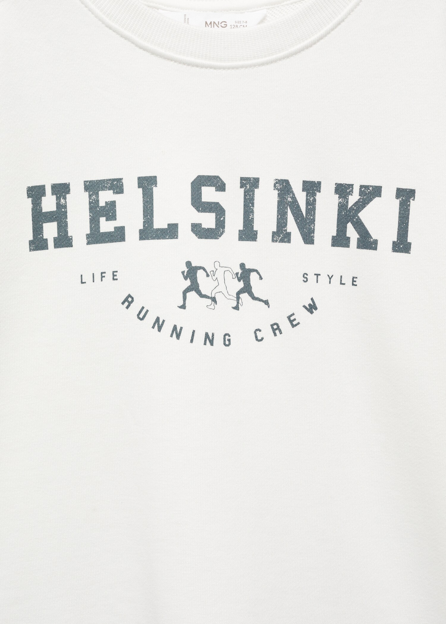Katoenen sweatshirt met boodschap - Detail van het artikel 8