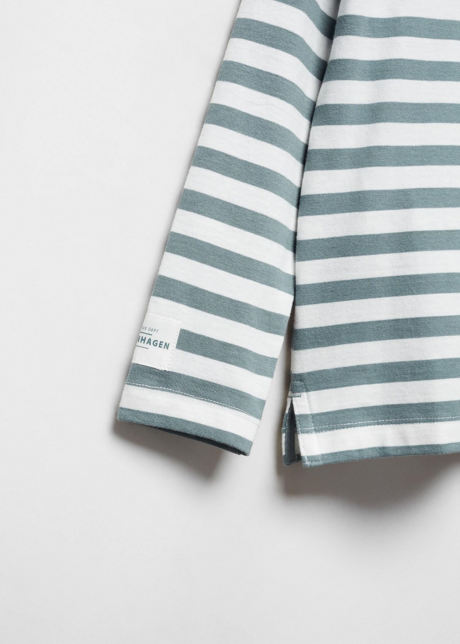 Långärmad randig t-shirt - Detaljer om artikeln 8