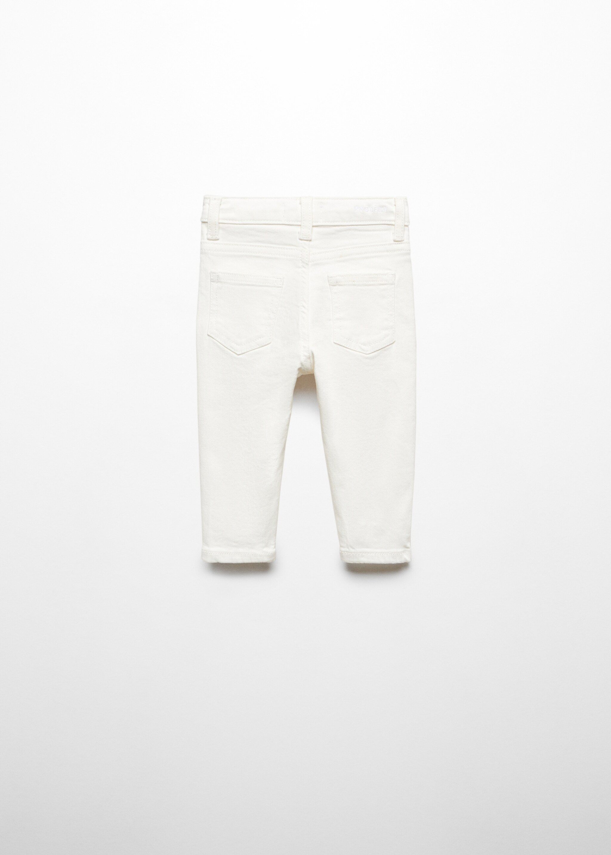 Katoenen skinny jeans - Achterkant van het artikel