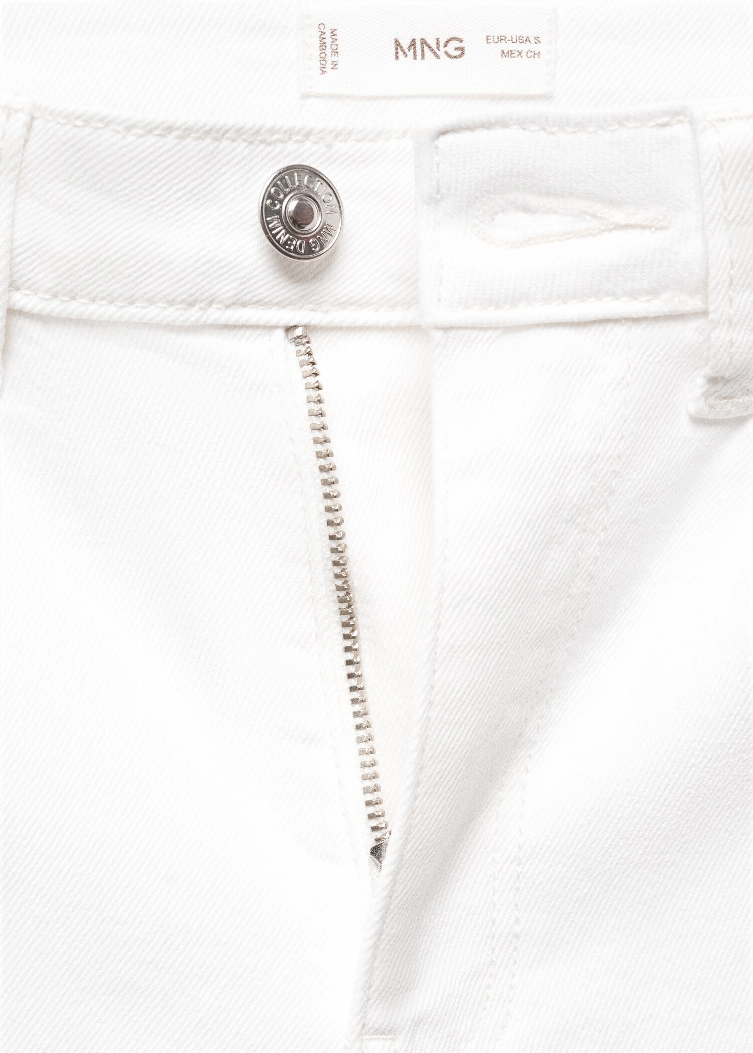 Wideleg mid-rise jeans - Details of the article 8