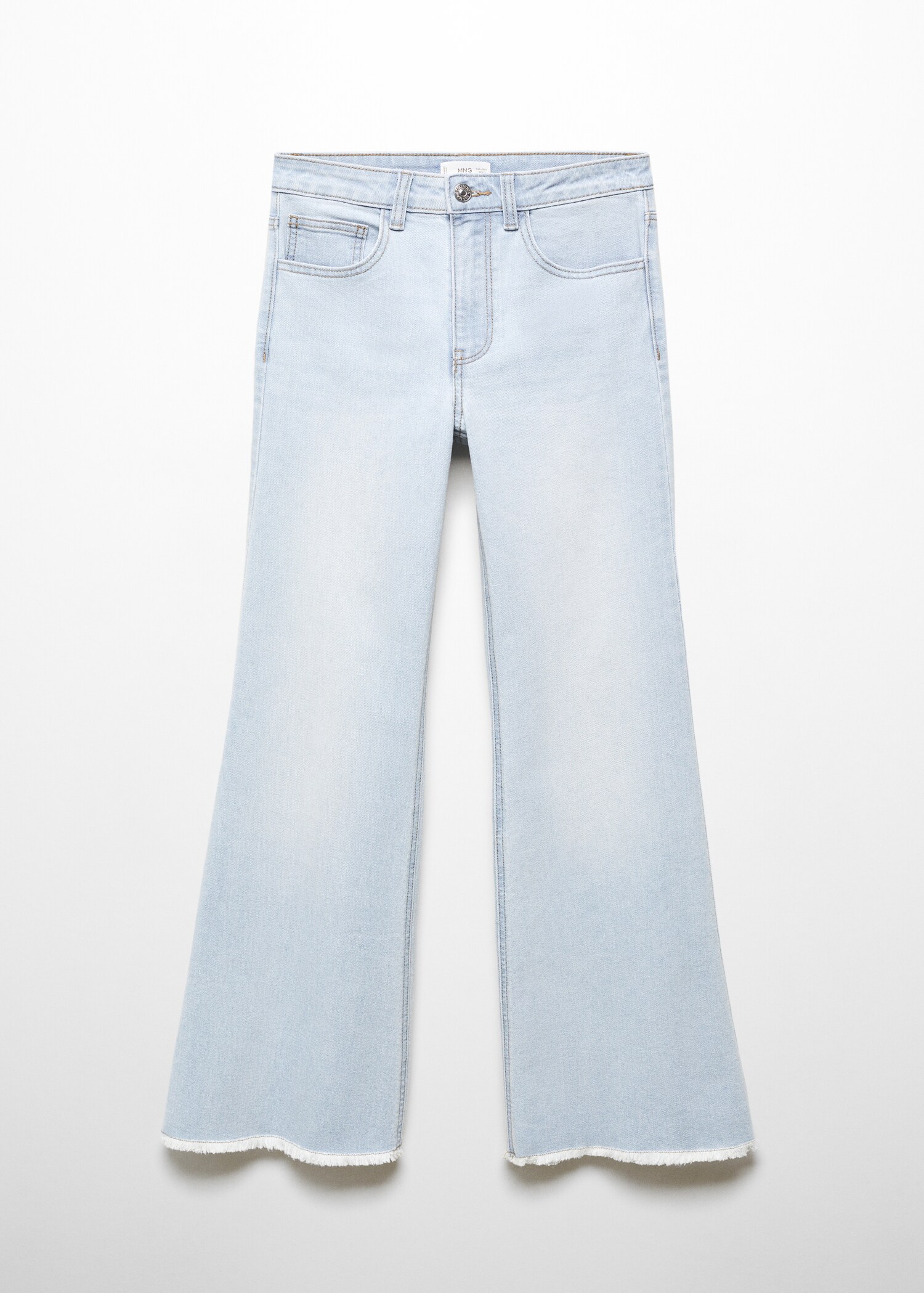 Wideleg mid-rise jeans - Article without model
