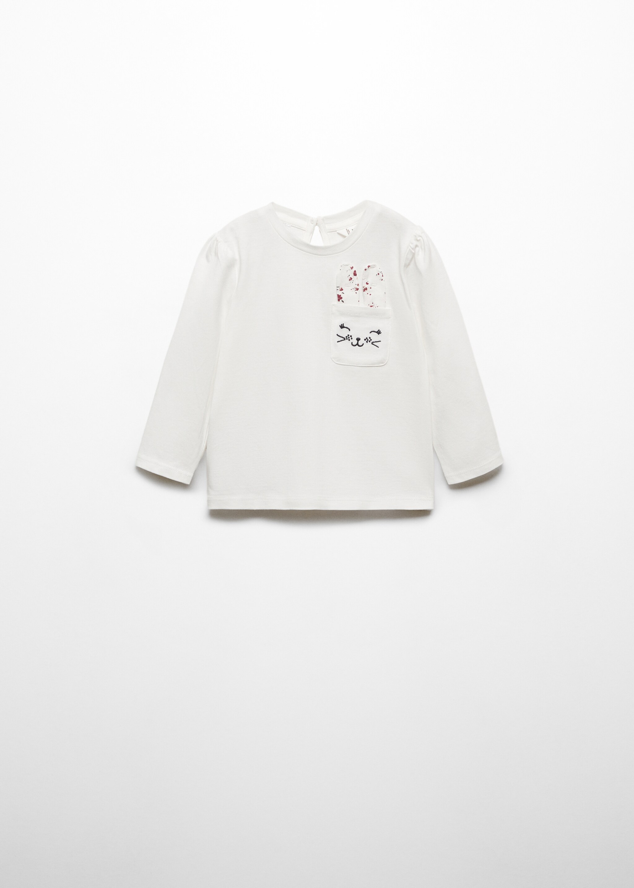 Tricou cu mânecă lungă și imprimeu - Articol fără model