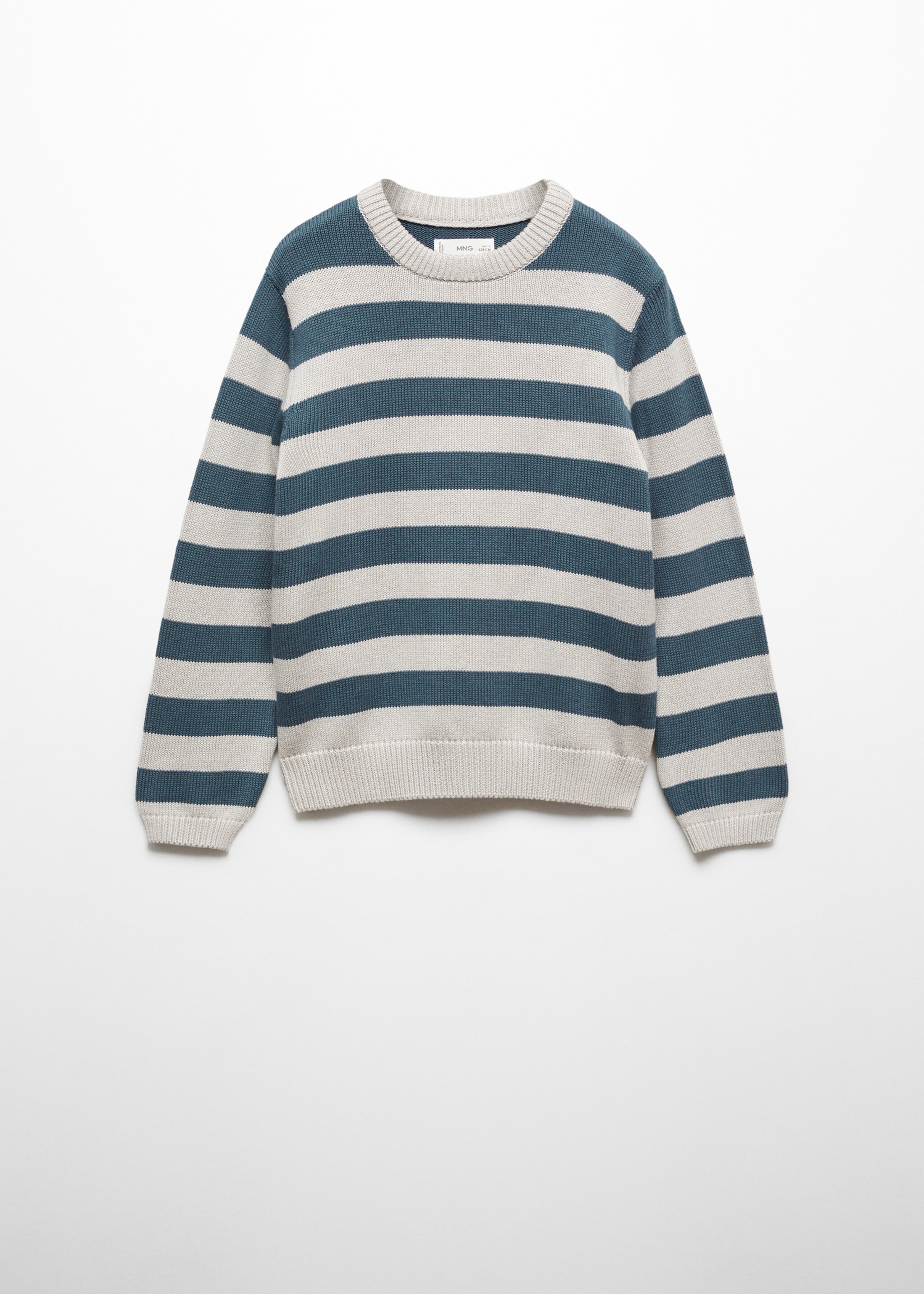 Knit striped sweater - Article without model