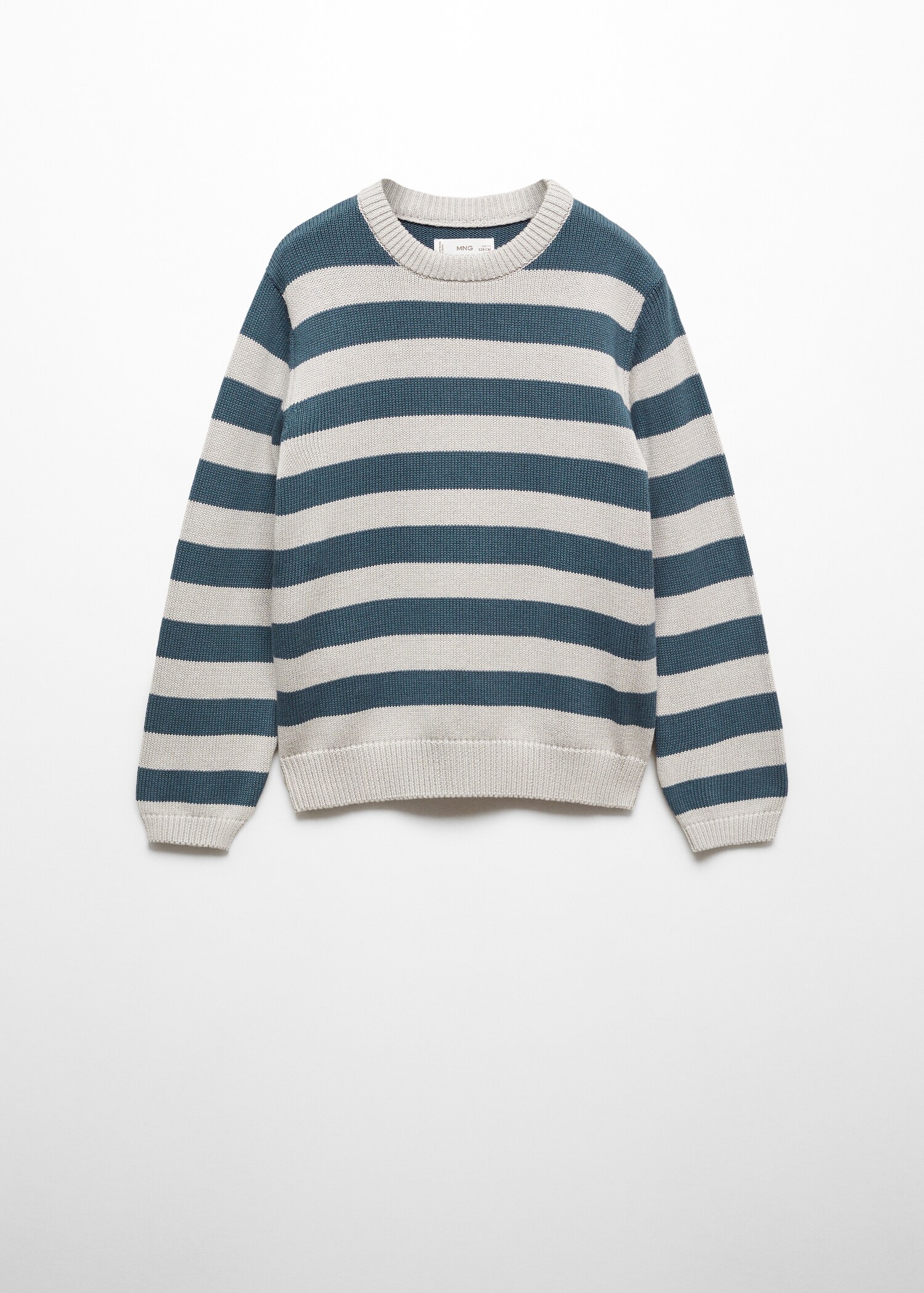 Knit striped sweater - Article without model