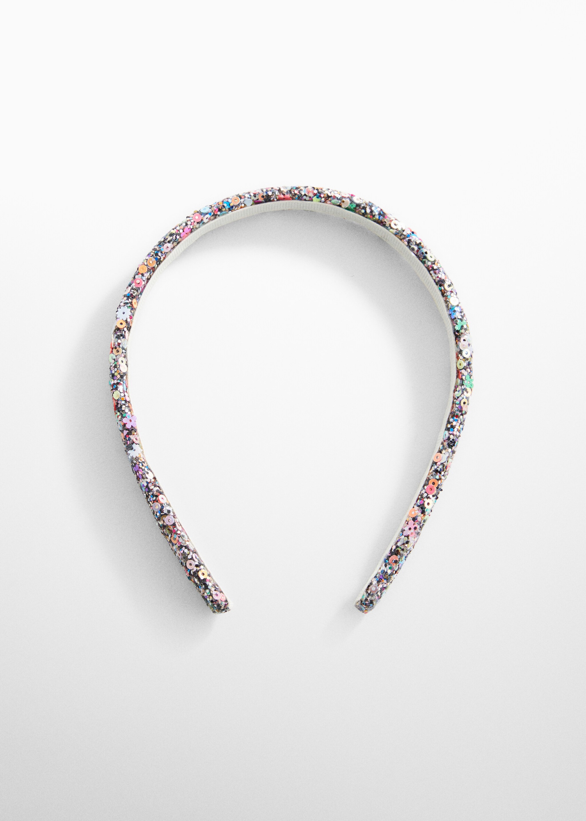 Sequins beads hairband - Article without model, Sand. Ref: 67070675-00.