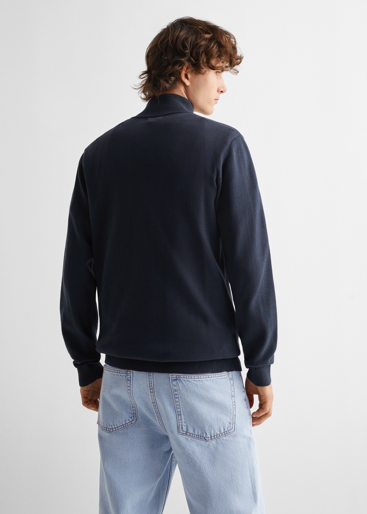 Pull-over col fermeture Éclair - Verso de l’article