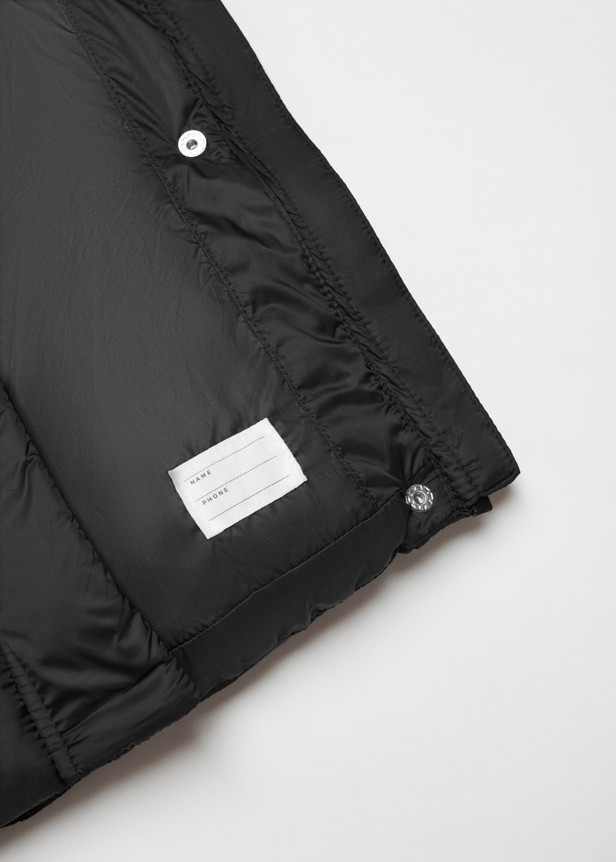 Quilted gilet with hood - Details of the article 8