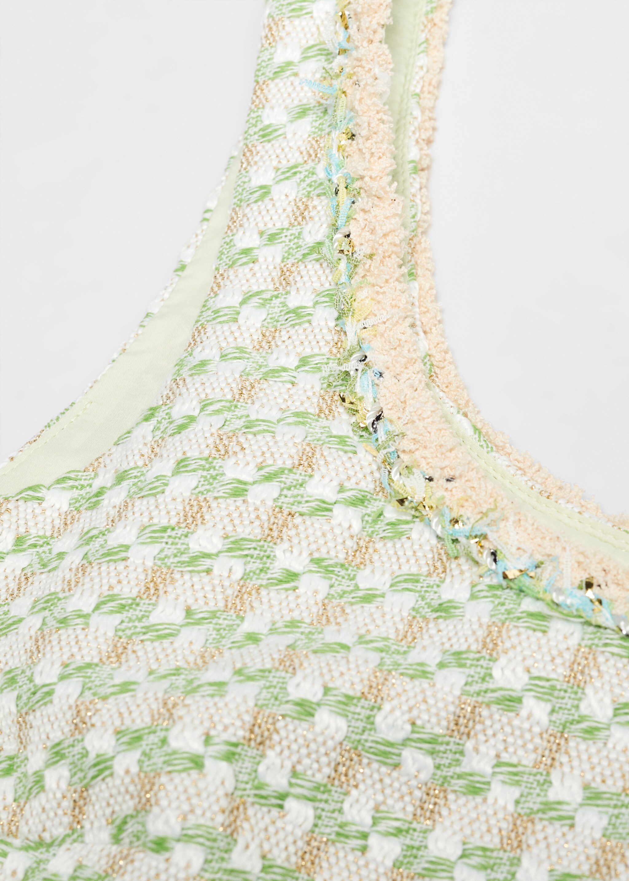 Robe tweed à carreaux - Détail de l'article 8