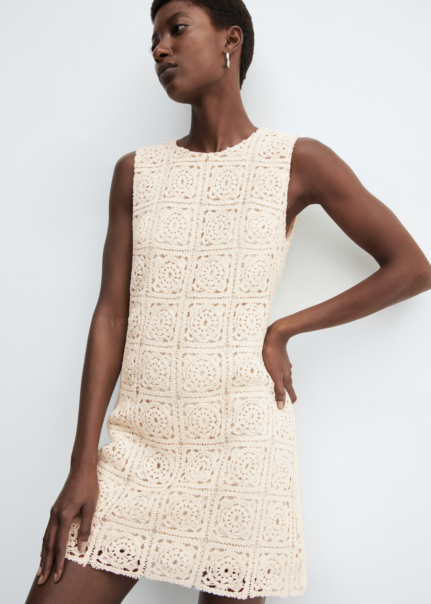 Häkelkleid aus Baumwolle - Detail des Artikels 2