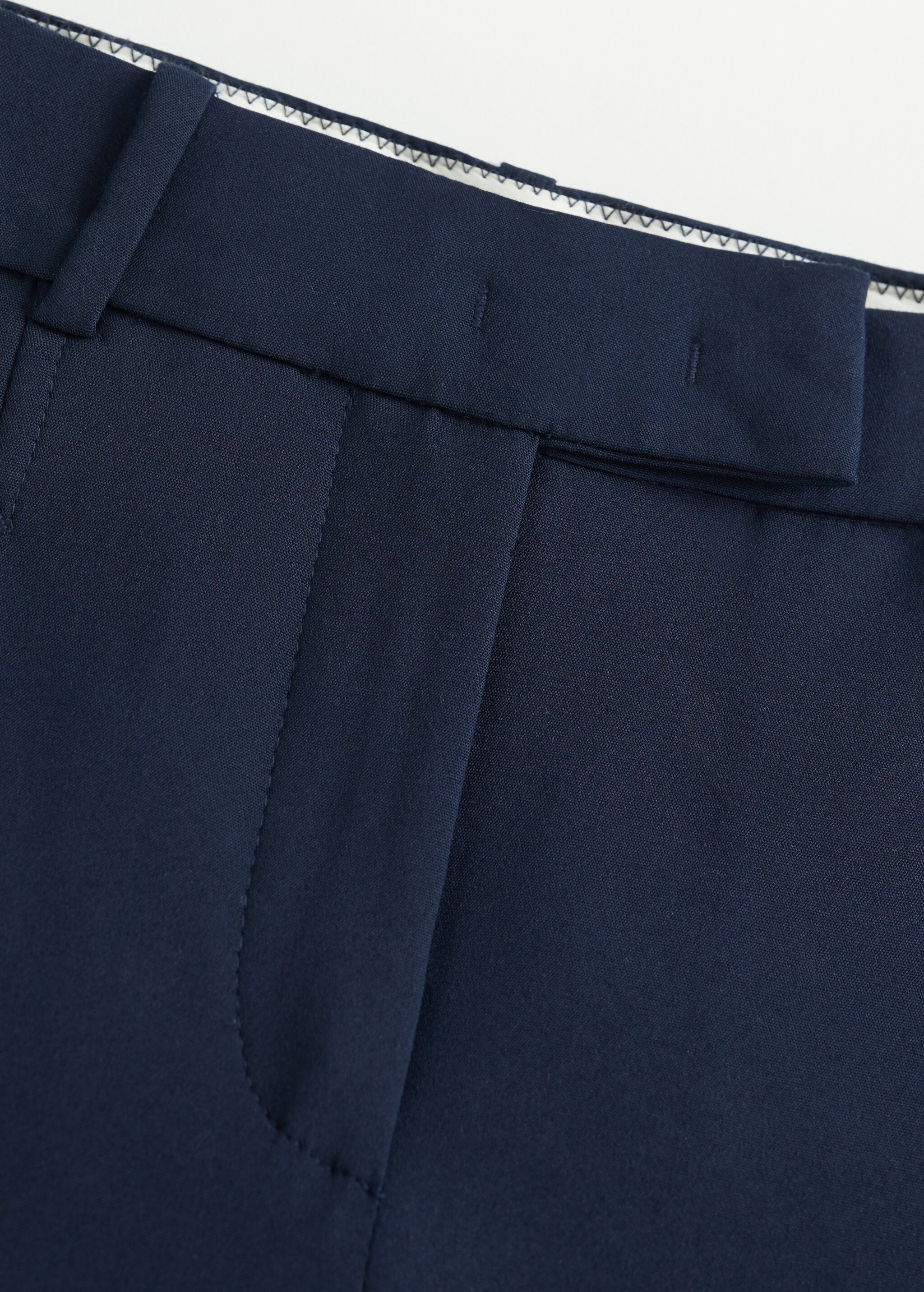 Cotton crop trousers - Details of the article 0