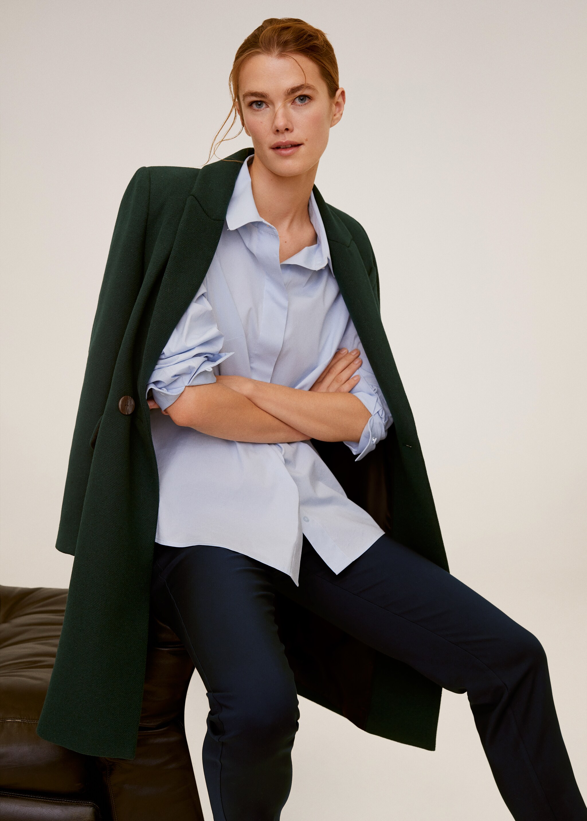 Cotton crop trousers - Details of the article 2