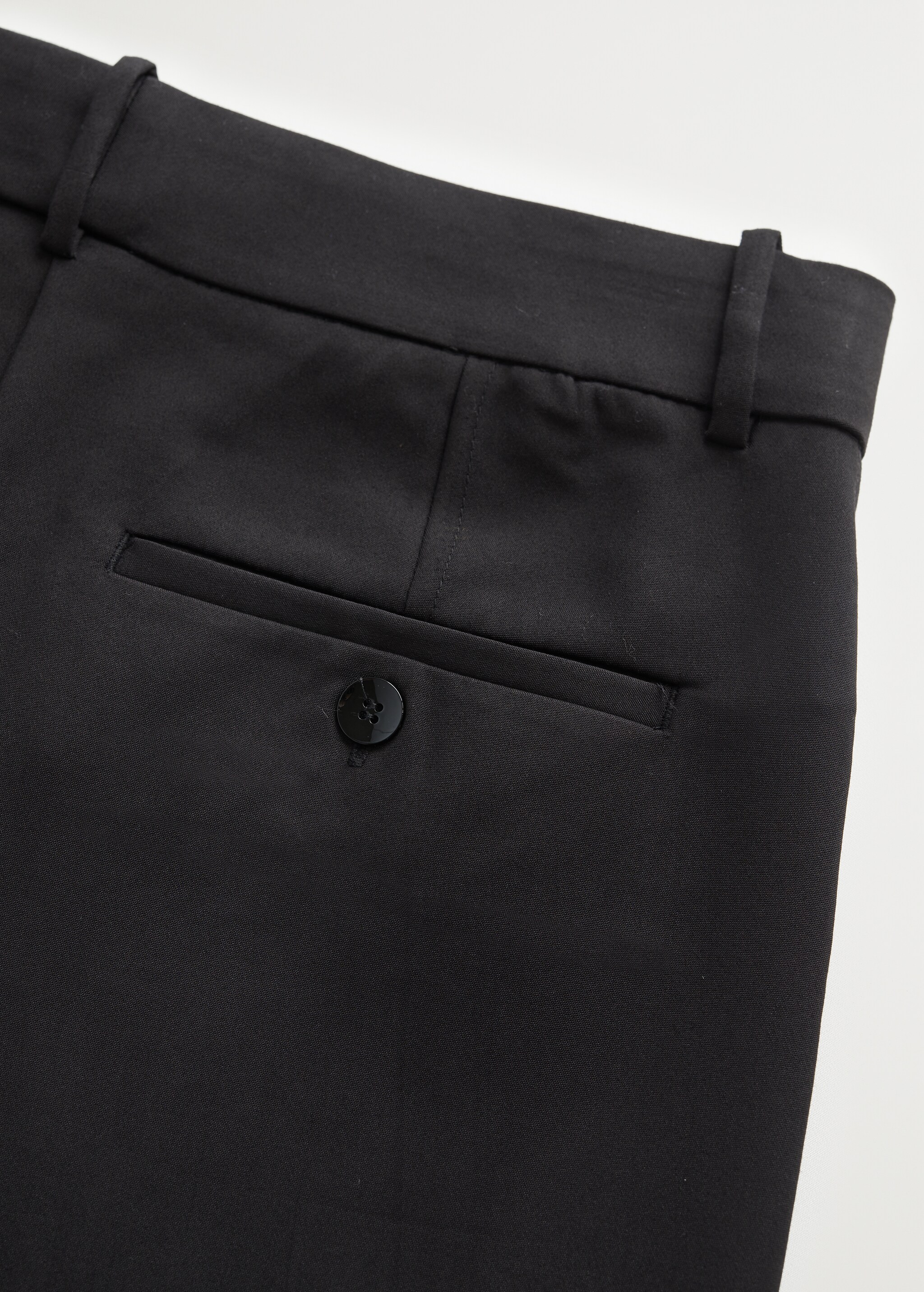 Cotton crop trousers - Details of the article 0