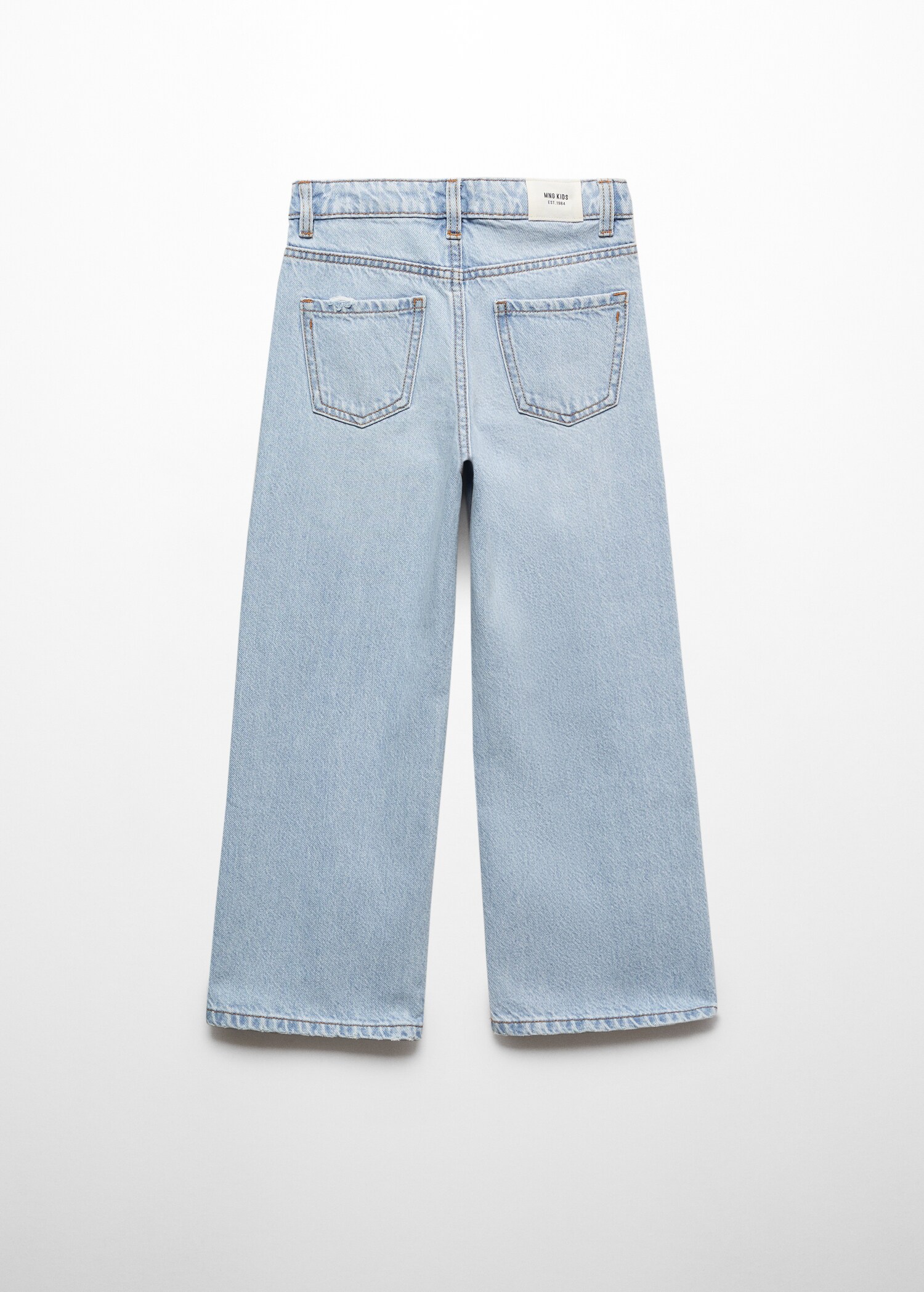 Jeans wide leg - Reverse of the article