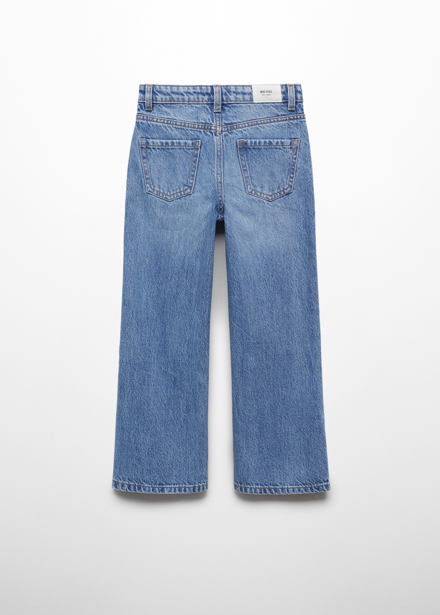 Jeans wide leg - Reverse of the article