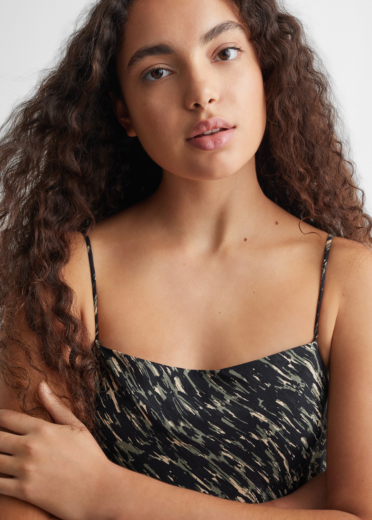 Robe midi imprimée - Détail de l'article 1