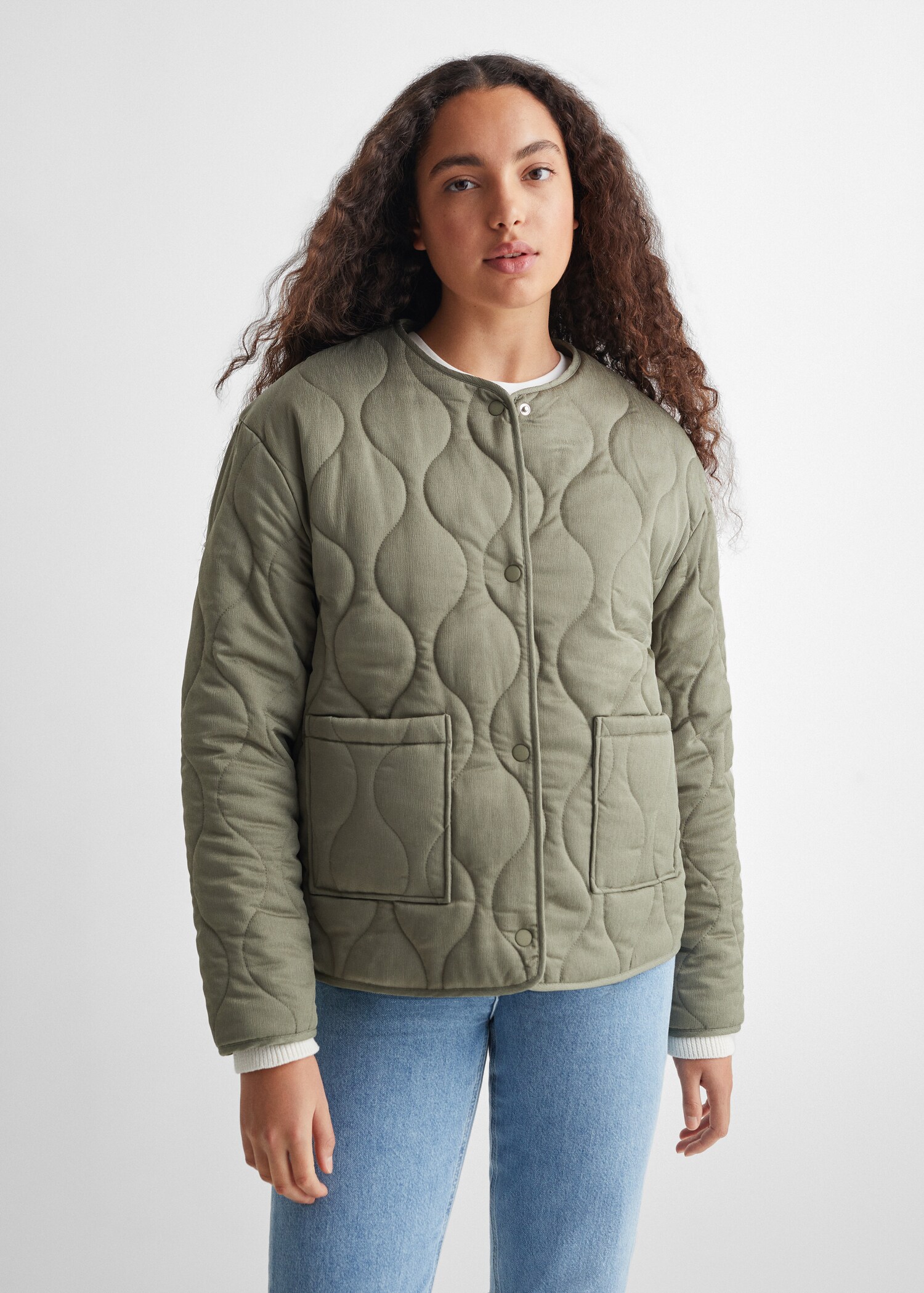 Jacket Mango Jacken Sale Quilted Jacket Teen Girl MANGO OUTLET USA