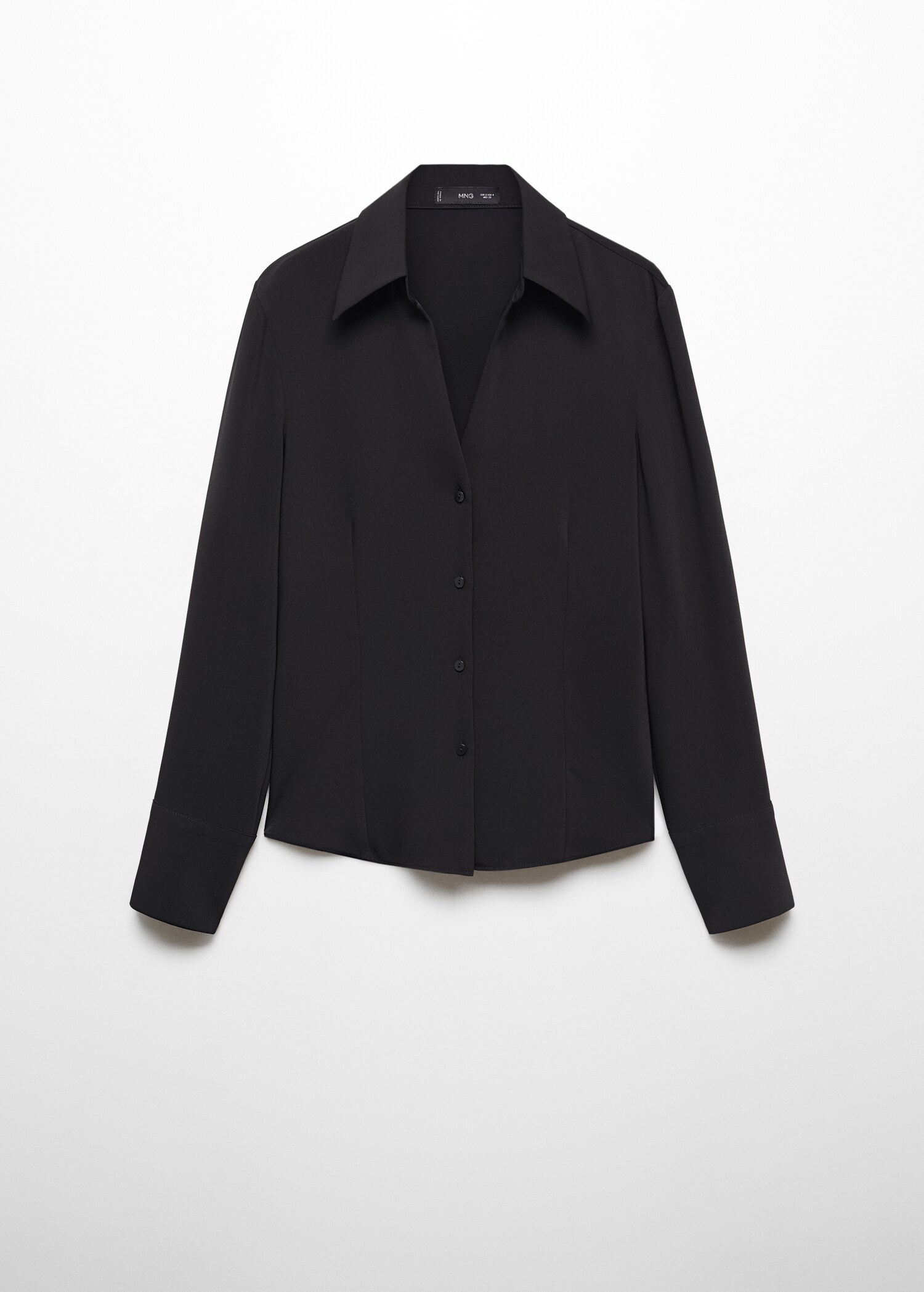 Flowy shirt with seam detail - Article without model