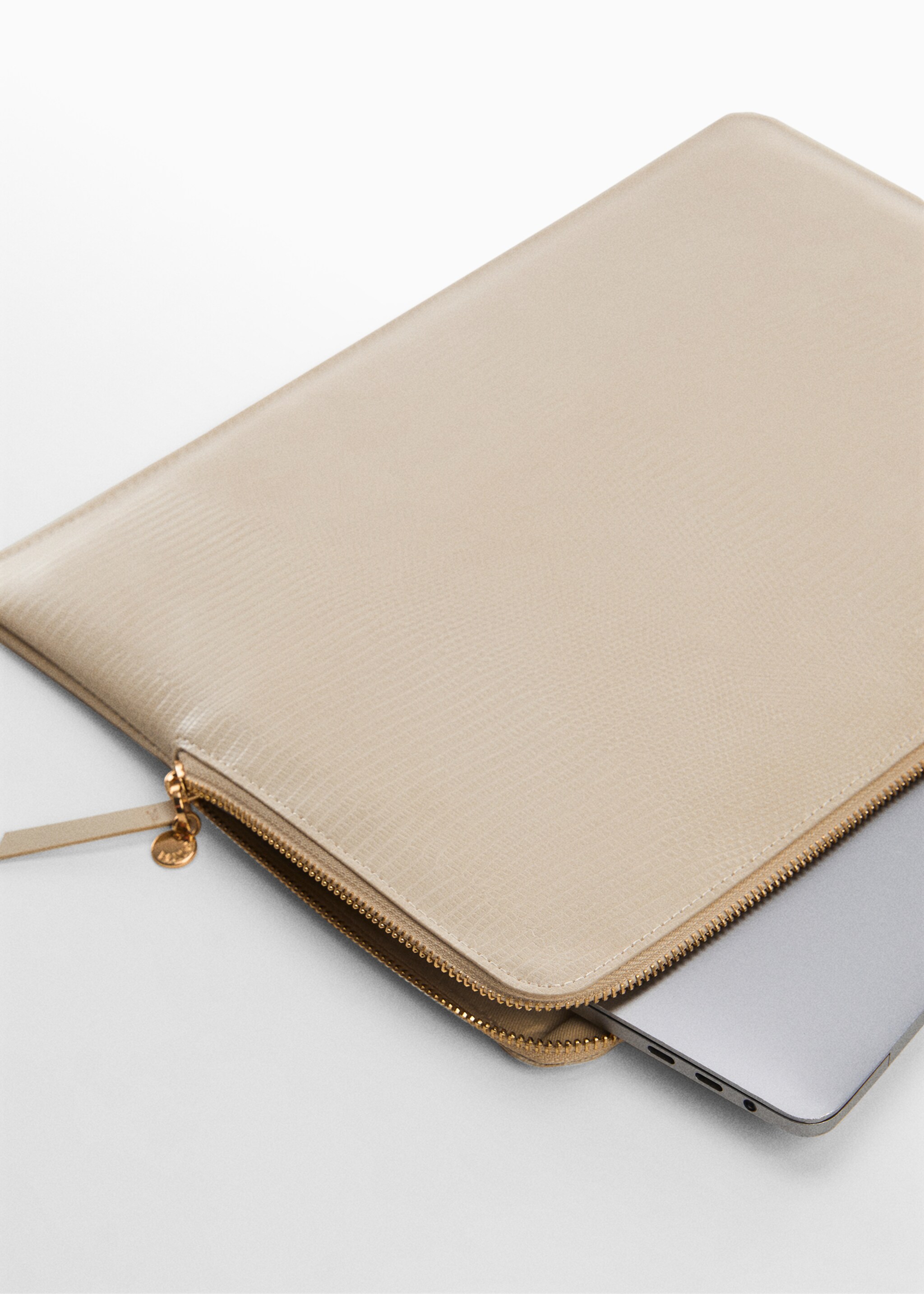 Pouzdro na notebook s hadím vzorem - Náhled ve středové rovině