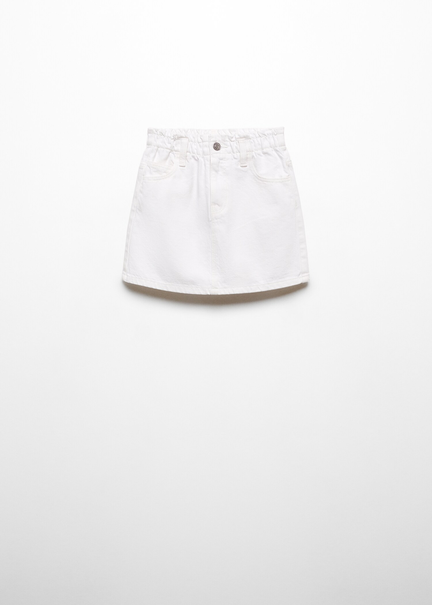 Paperbag denim skirt - Article without model