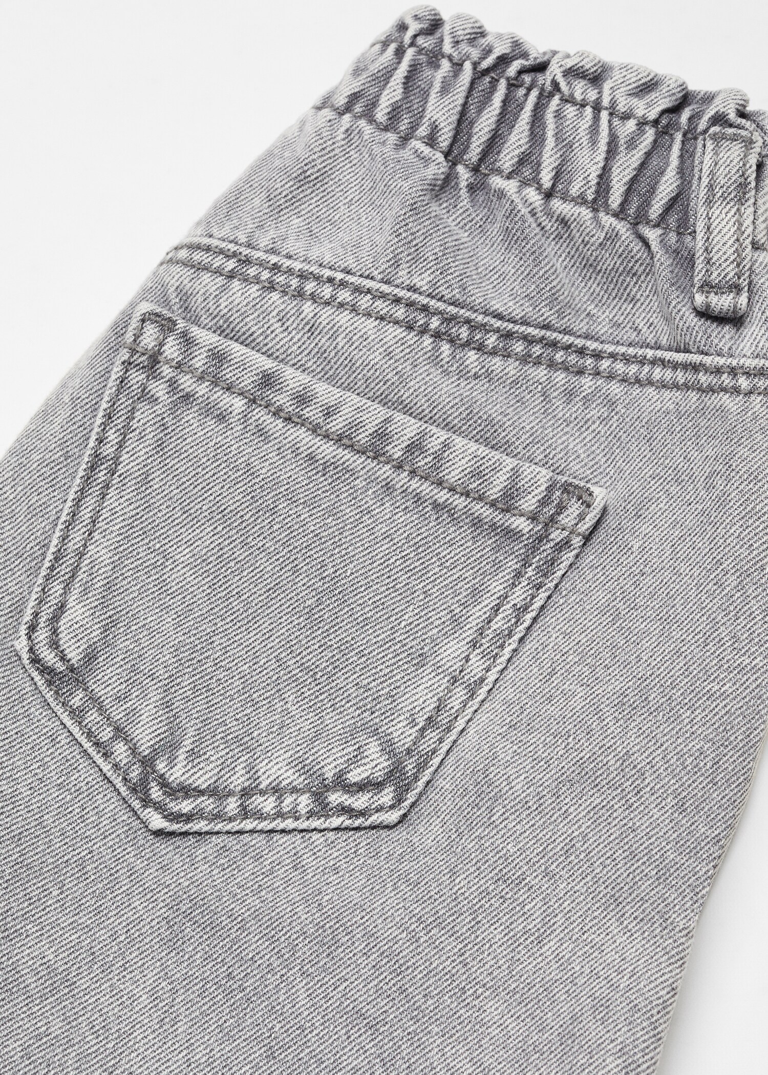 Paperbag denim skirt - Details of the article 8