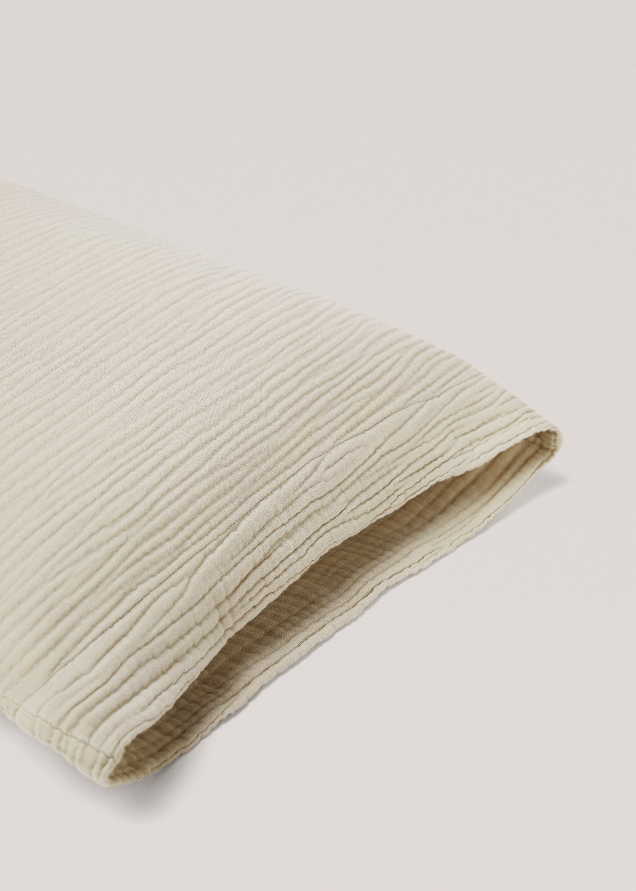 Cotton gauze pillowcase 45x110cm - Details of the article 2
