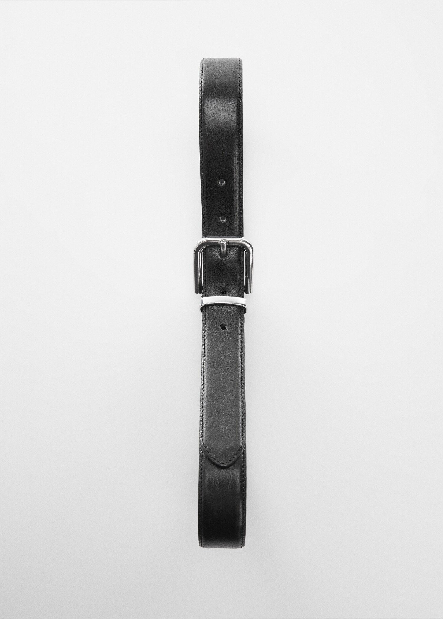 Buckle leather belt - Details of the article 1