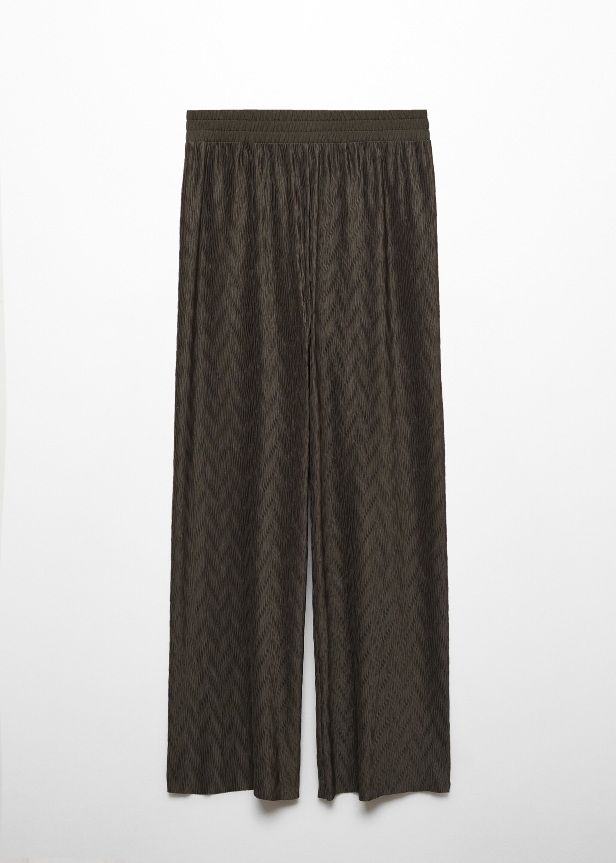Pantalon wideleg texturé - Article sans modèle