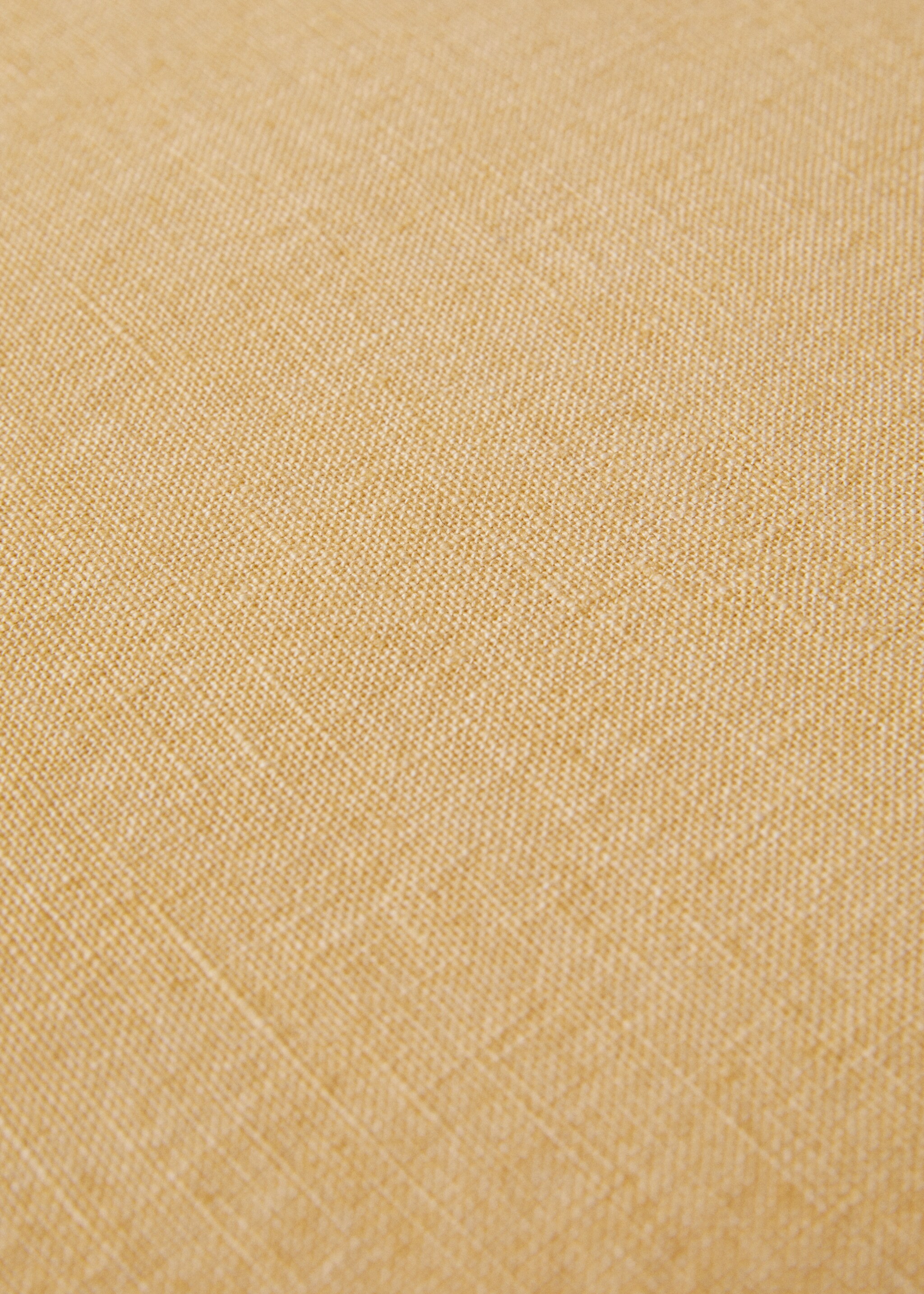 Kissenhülle aus 100 % Leinen mit Paspelierung 60 x 60 cm - Detail des Artikels 1