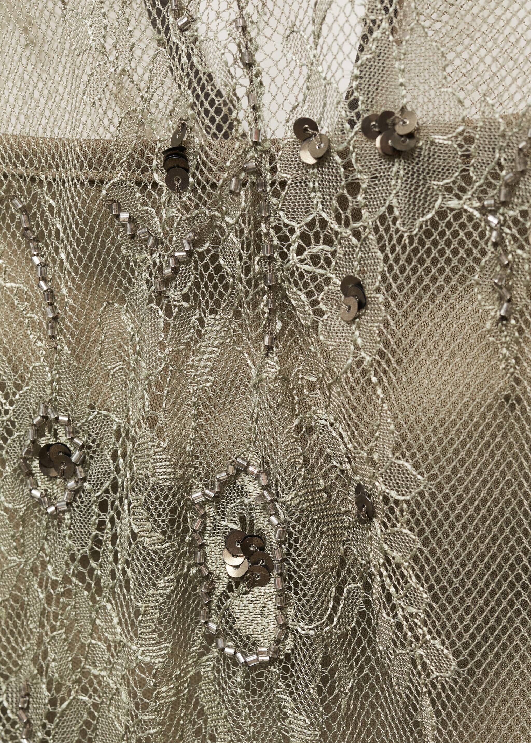 Krajkové šaty s výšivkou - Detail zboží 8